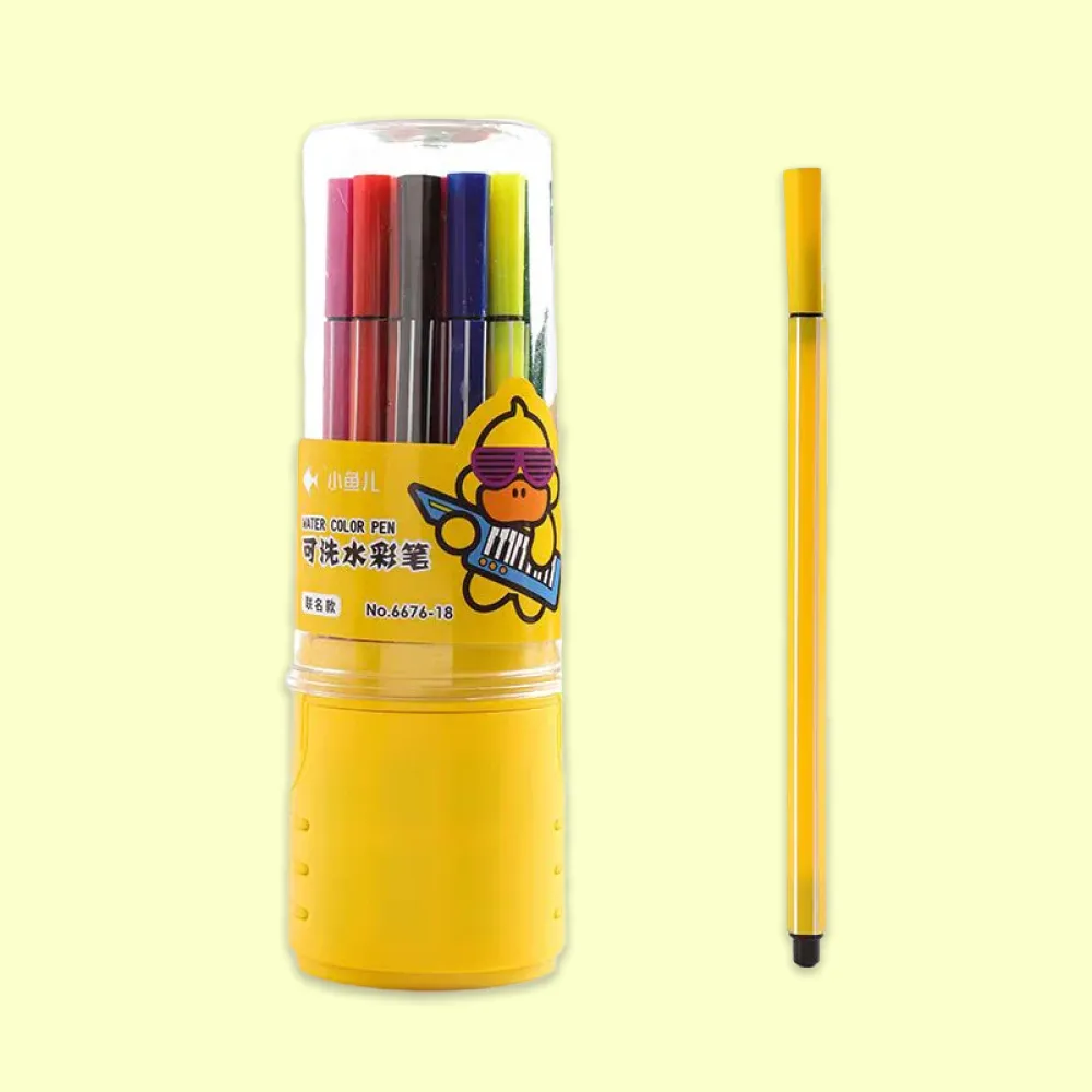 18 Shade G-DUCK Colourful Sketch Pen  Set.