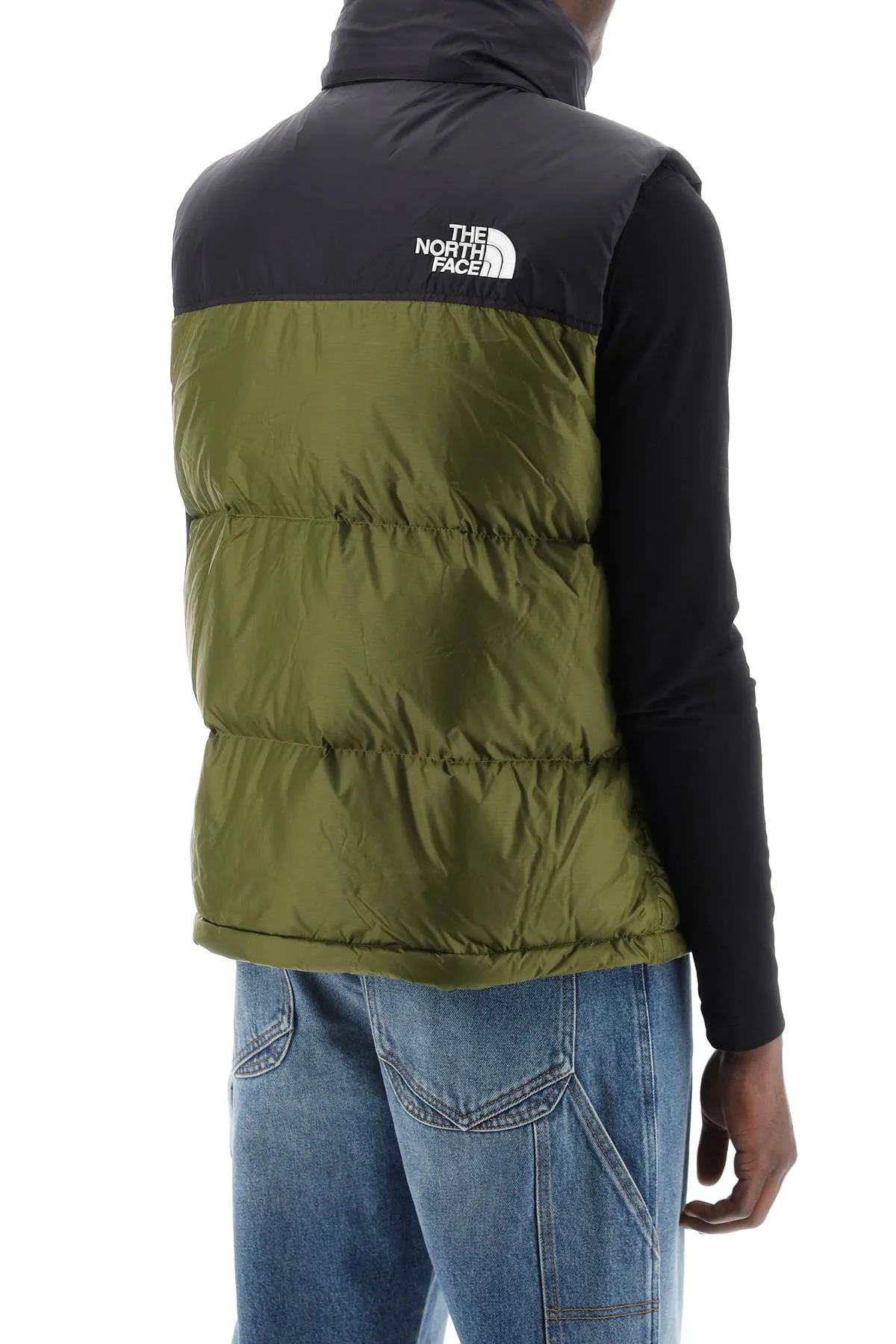 1996 retro nuptse puffer vest NF0A3JQQ FOREST OLIVE