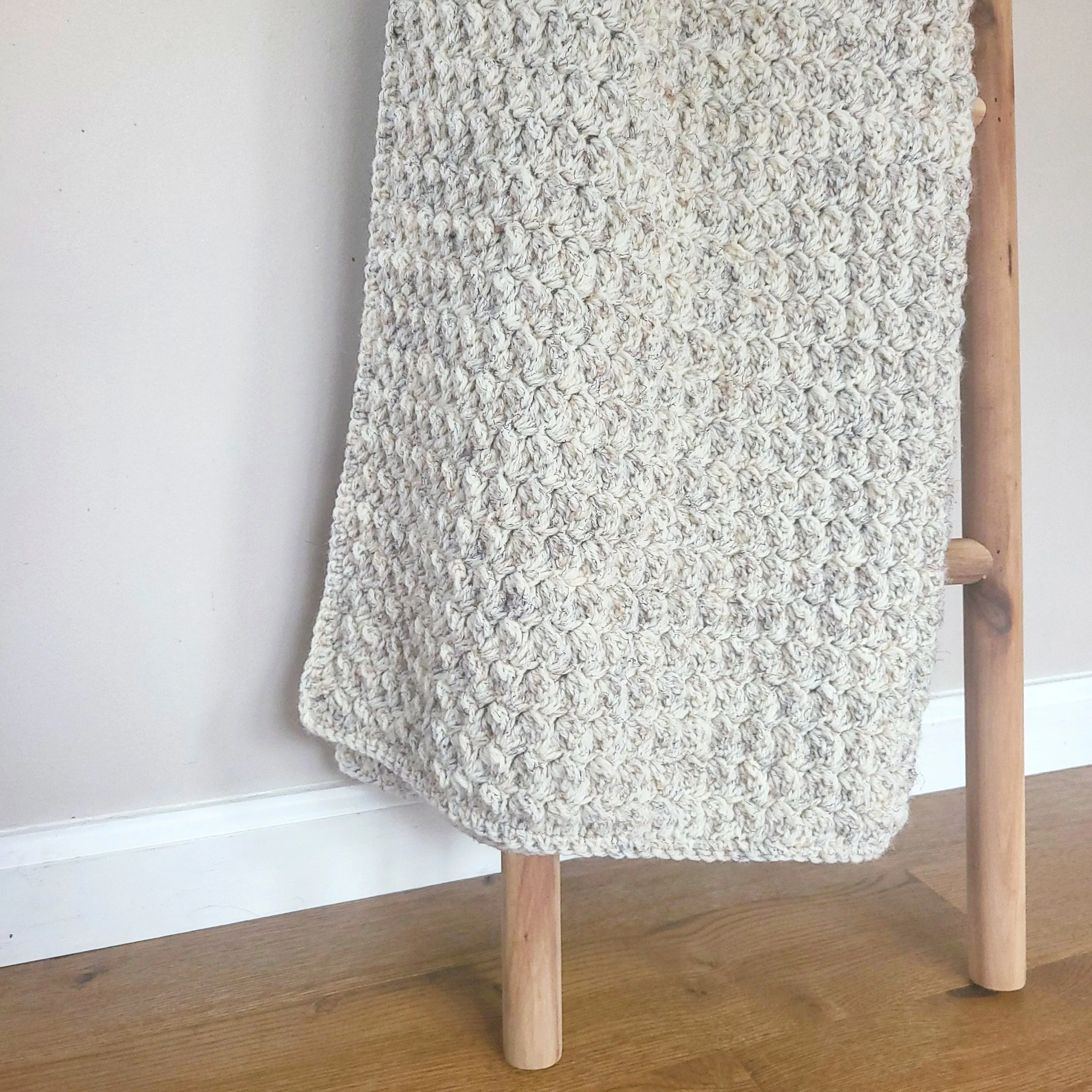 Afghan Blanket PDF Crochet Pattern in Eight Sizes - Digital Download