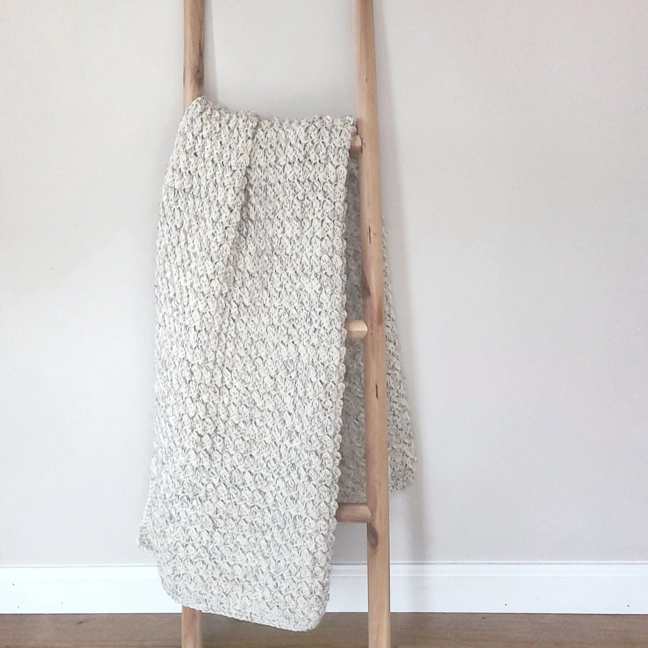 Afghan Blanket PDF Crochet Pattern in Eight Sizes - Digital Download
