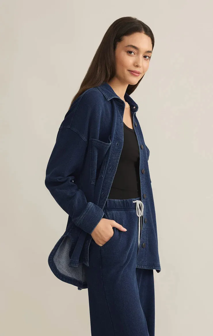 All Day Knit Denim Jacket | Indigo