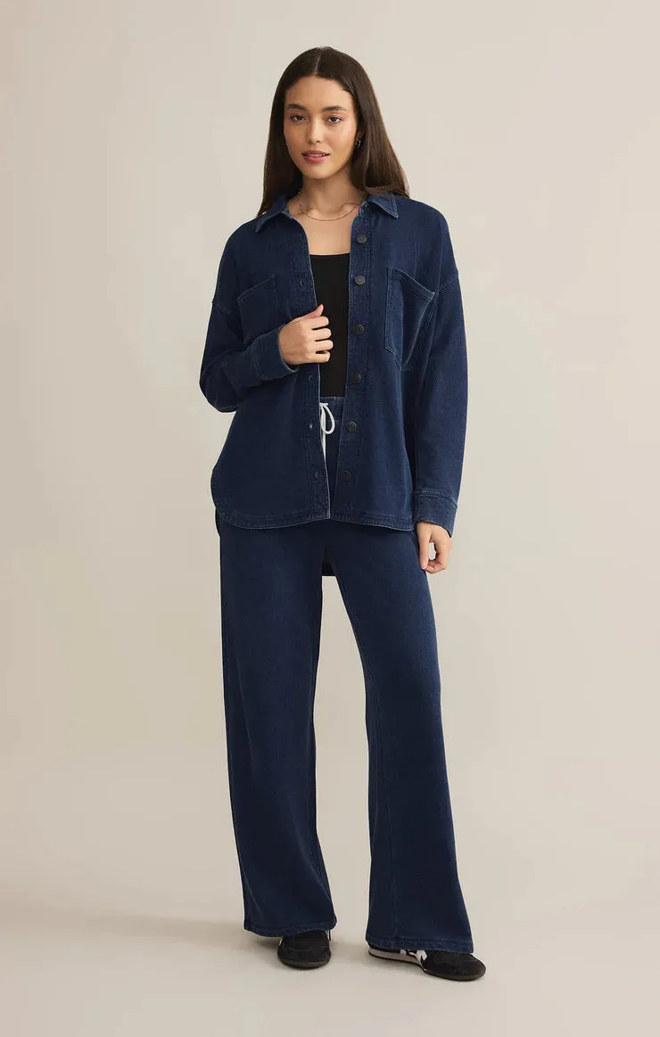All Day Knit Denim Jacket | Indigo