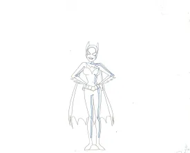 Batman, Mystery of the Batwoman Original Production Drawing:  Batwoman