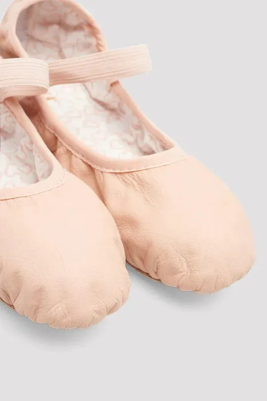 BLOCH S0227G CHILDRENS THEATRICAL PINK LEATHER BALLET SHOE