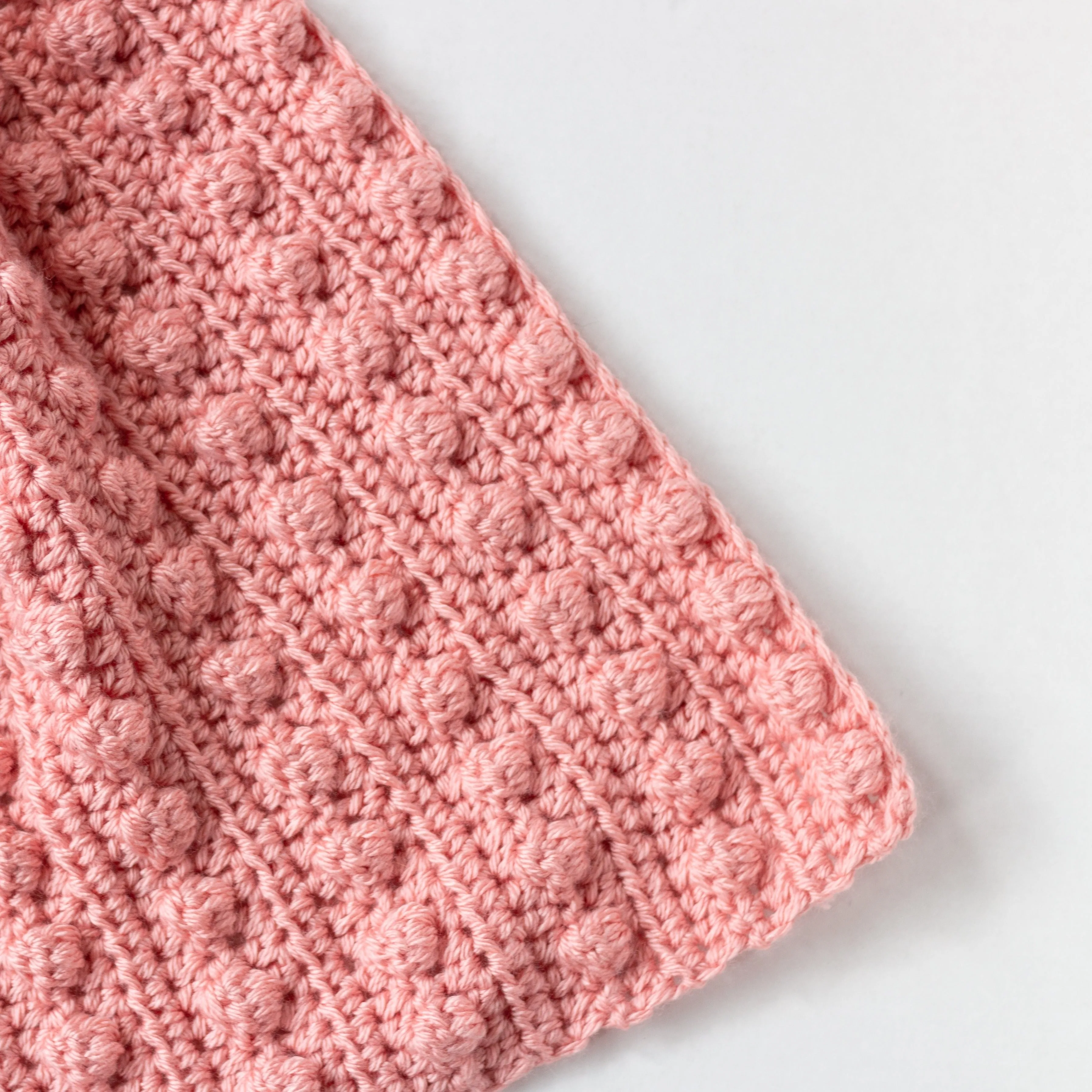 Bobble Blanket PDF Crochet Pattern in Eight Sizes