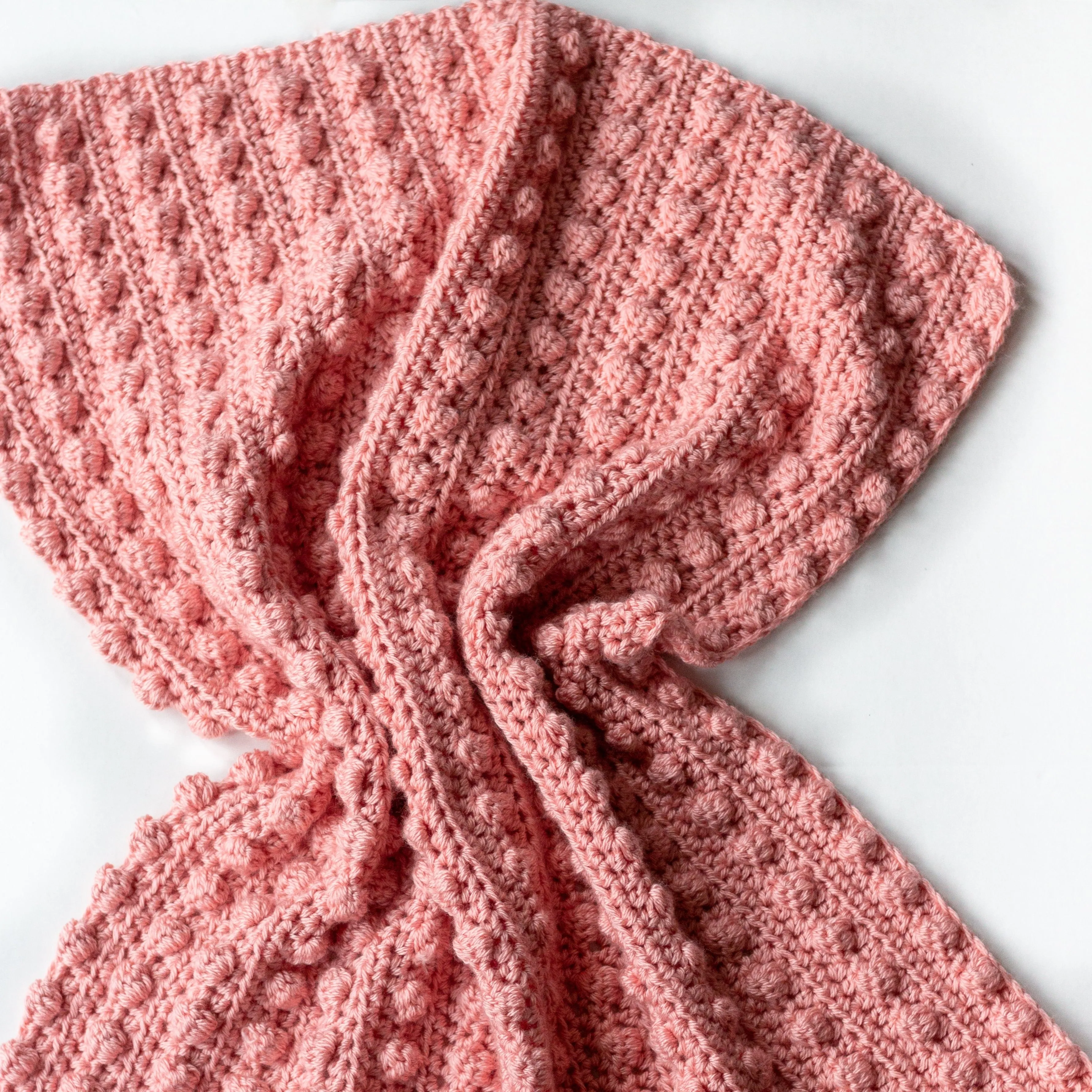 Bobble Blanket PDF Crochet Pattern in Eight Sizes