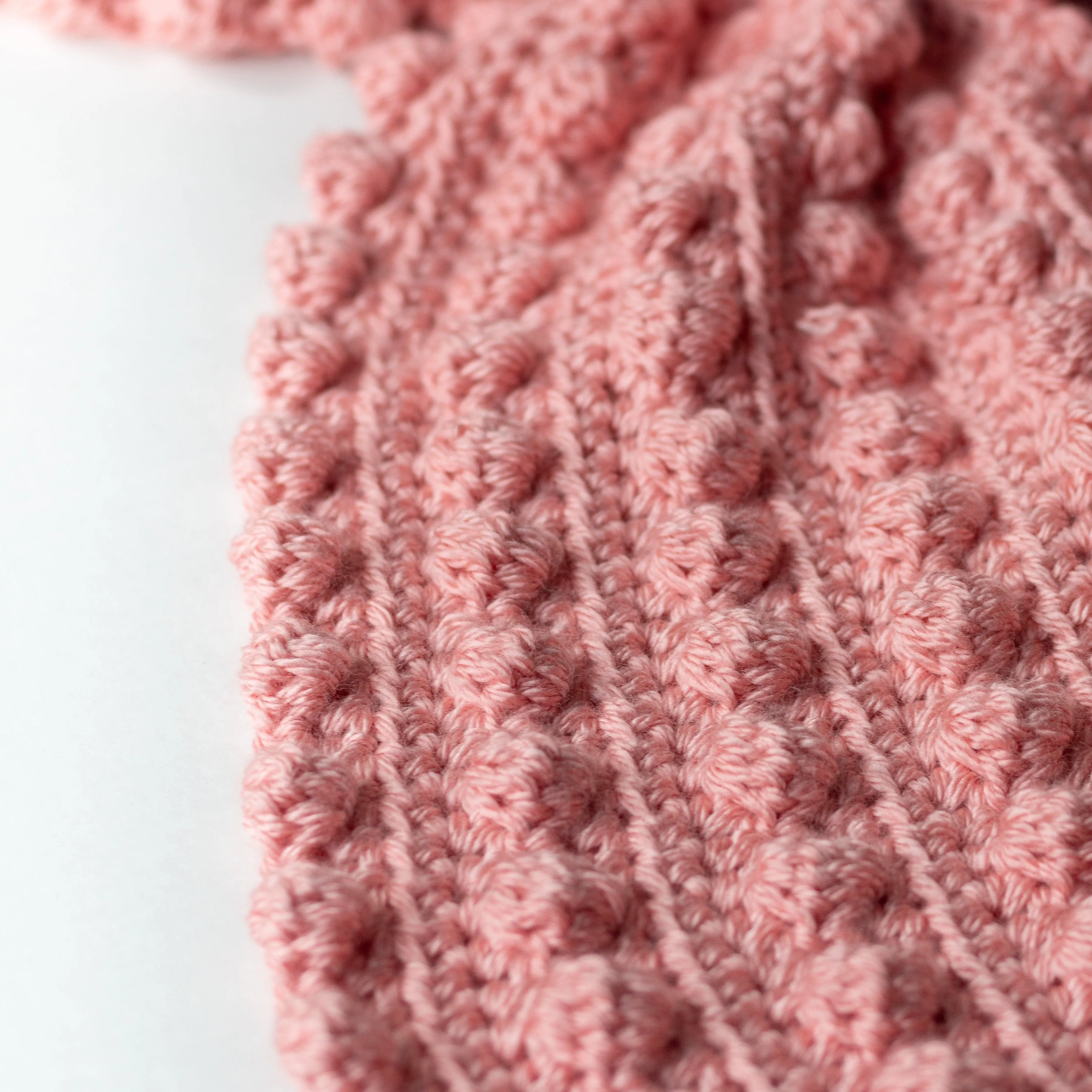 Bobble Blanket PDF Crochet Pattern in Eight Sizes