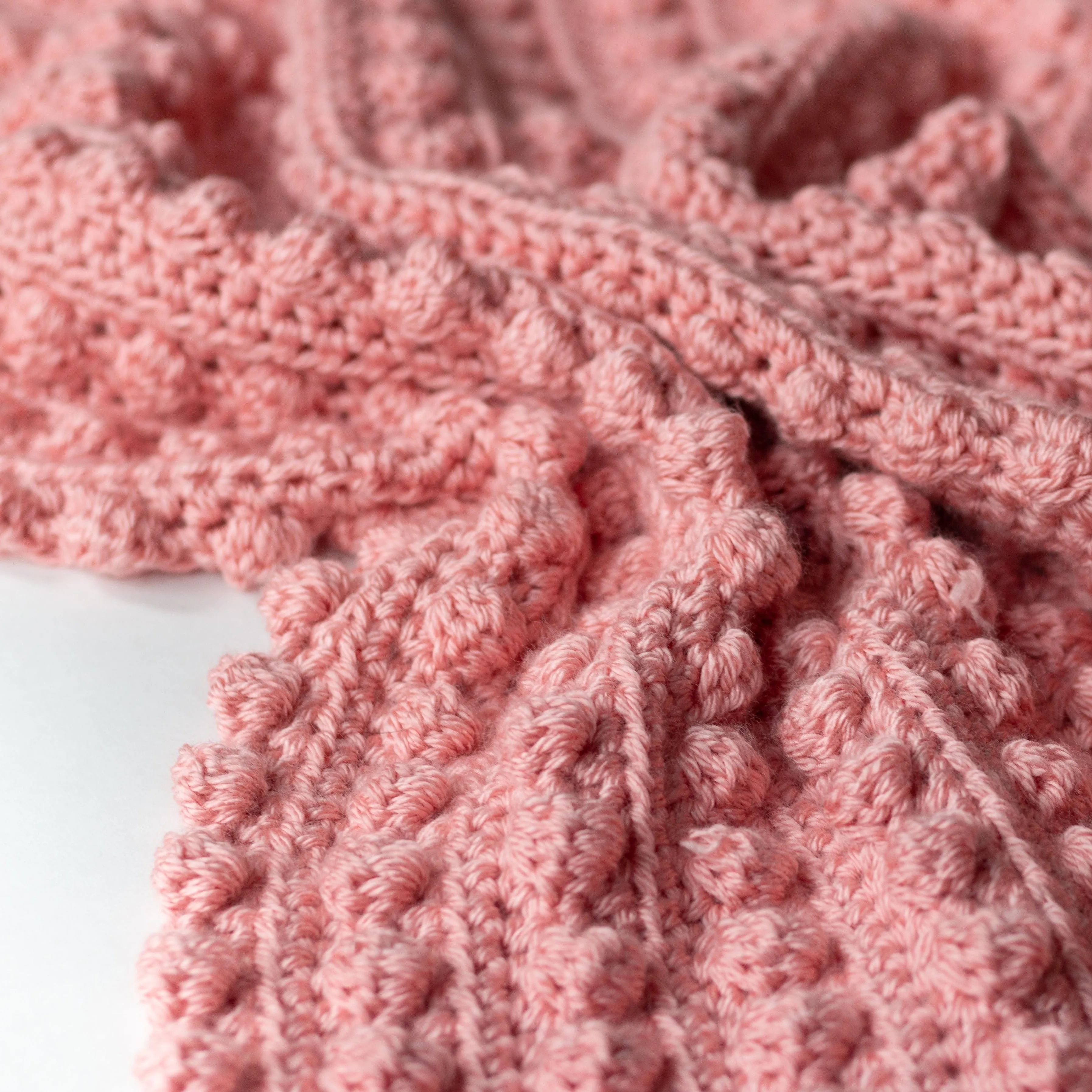 Bobble Blanket PDF Crochet Pattern in Eight Sizes