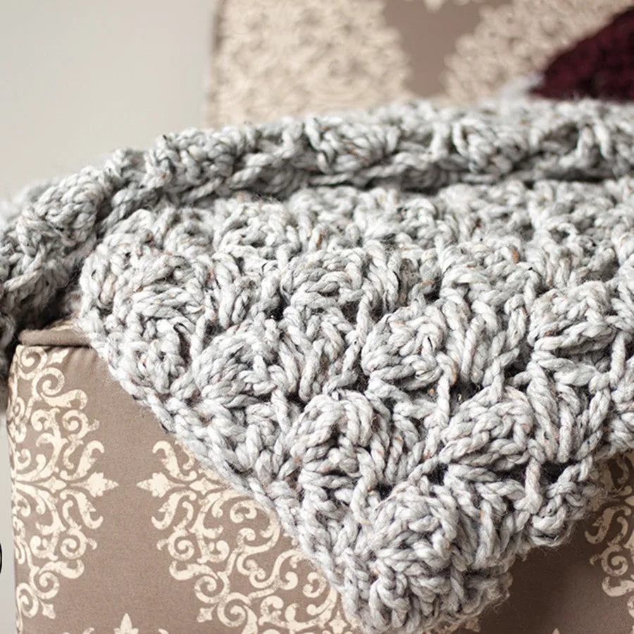 Charlotte Blanket PDF Crochet Pattern in Eight Sizes - Digital Download