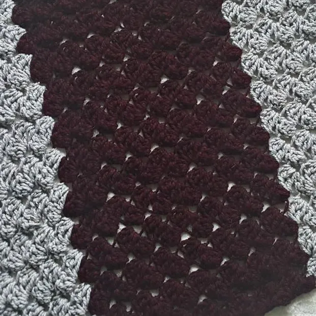 Charlotte Blanket PDF Crochet Pattern in Eight Sizes - Digital Download