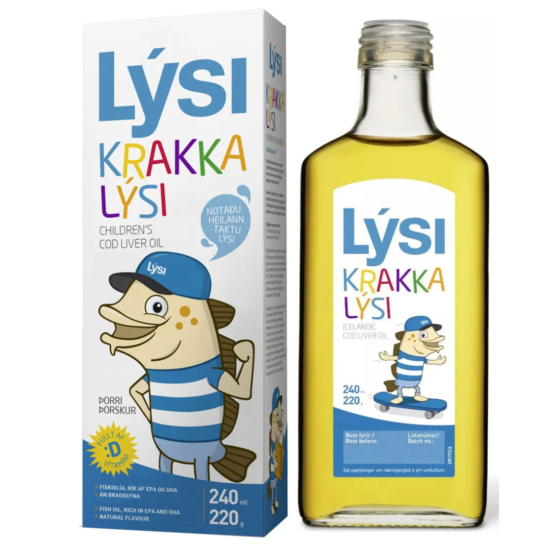 Childrens Cod Liver Oil (240ml)