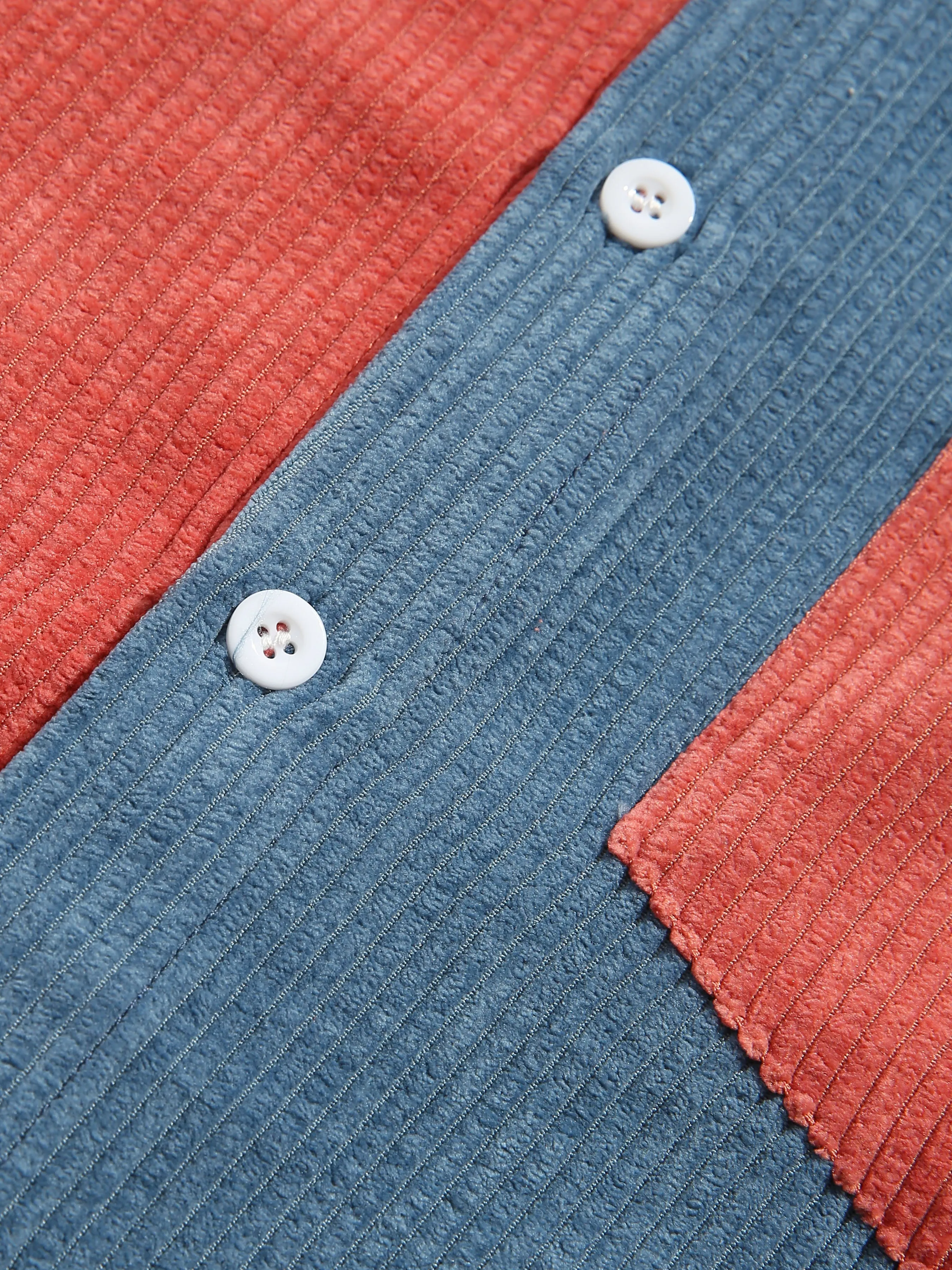 CRERI Corduroy Long Sleeve Shirts