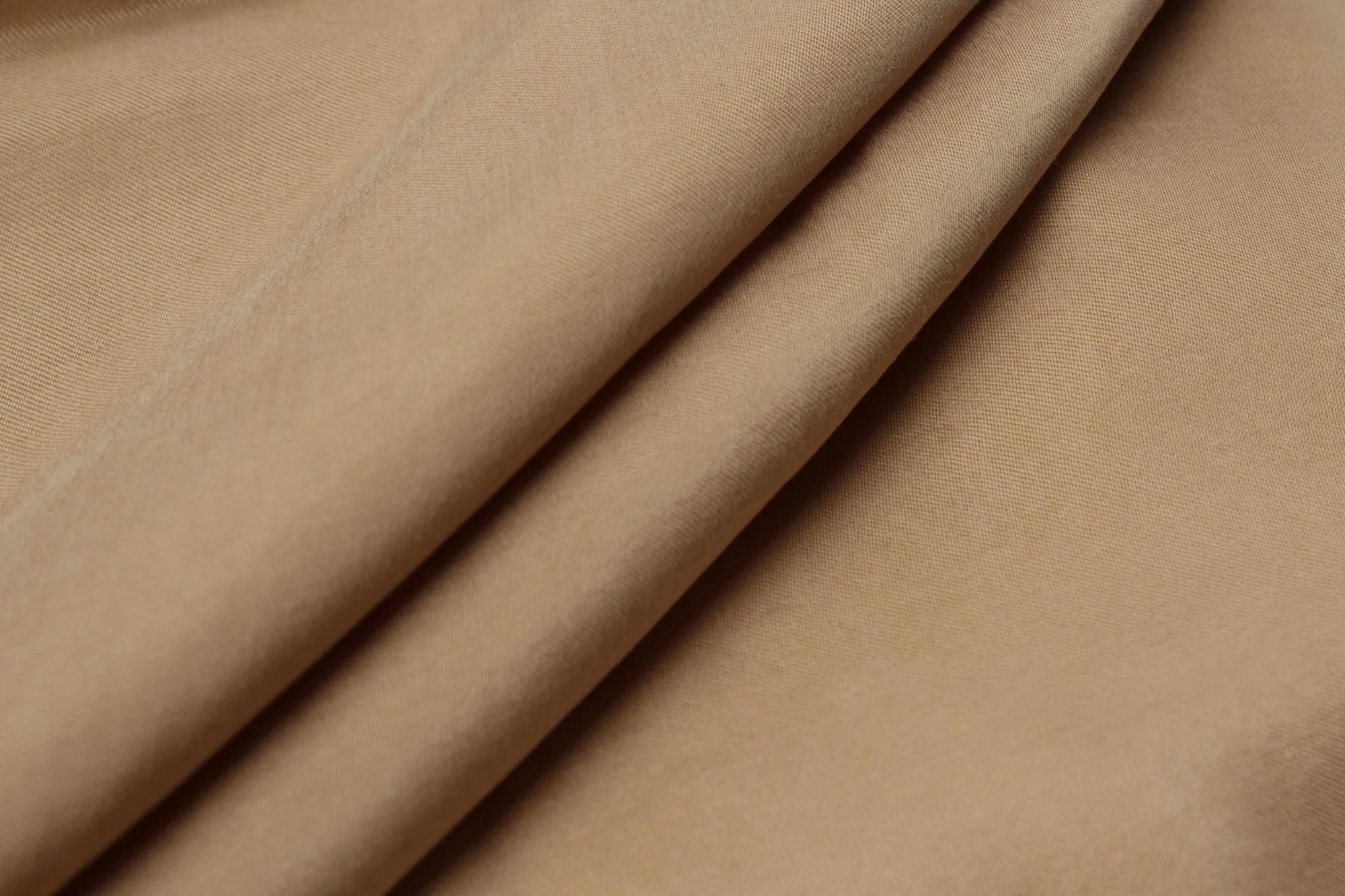 Cupro Viscose Satin Twill, Vegan Certified - Light-weight AQUA