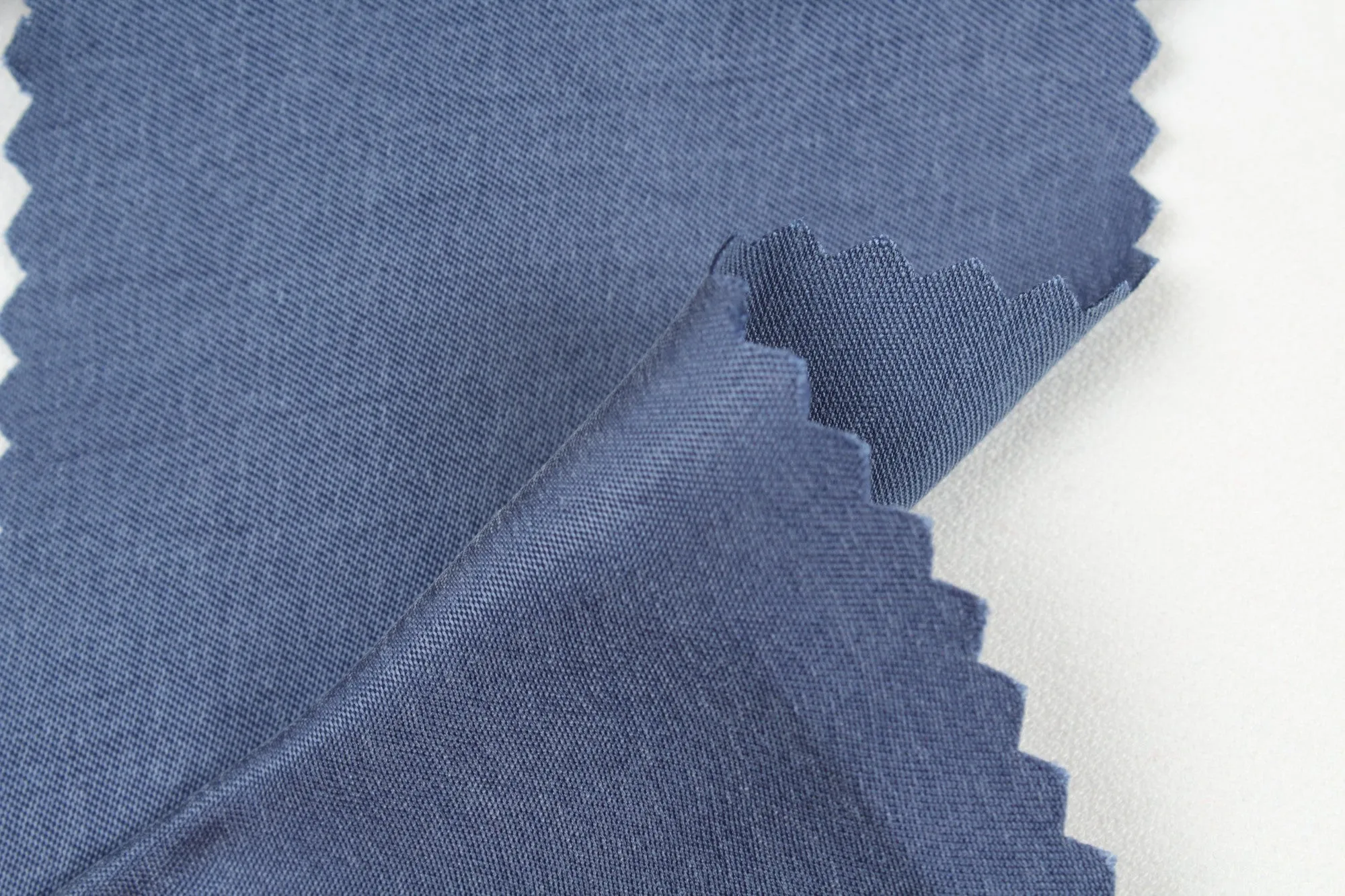 Cupro Viscose Satin Twill, Vegan Certified - Light-weight AQUA