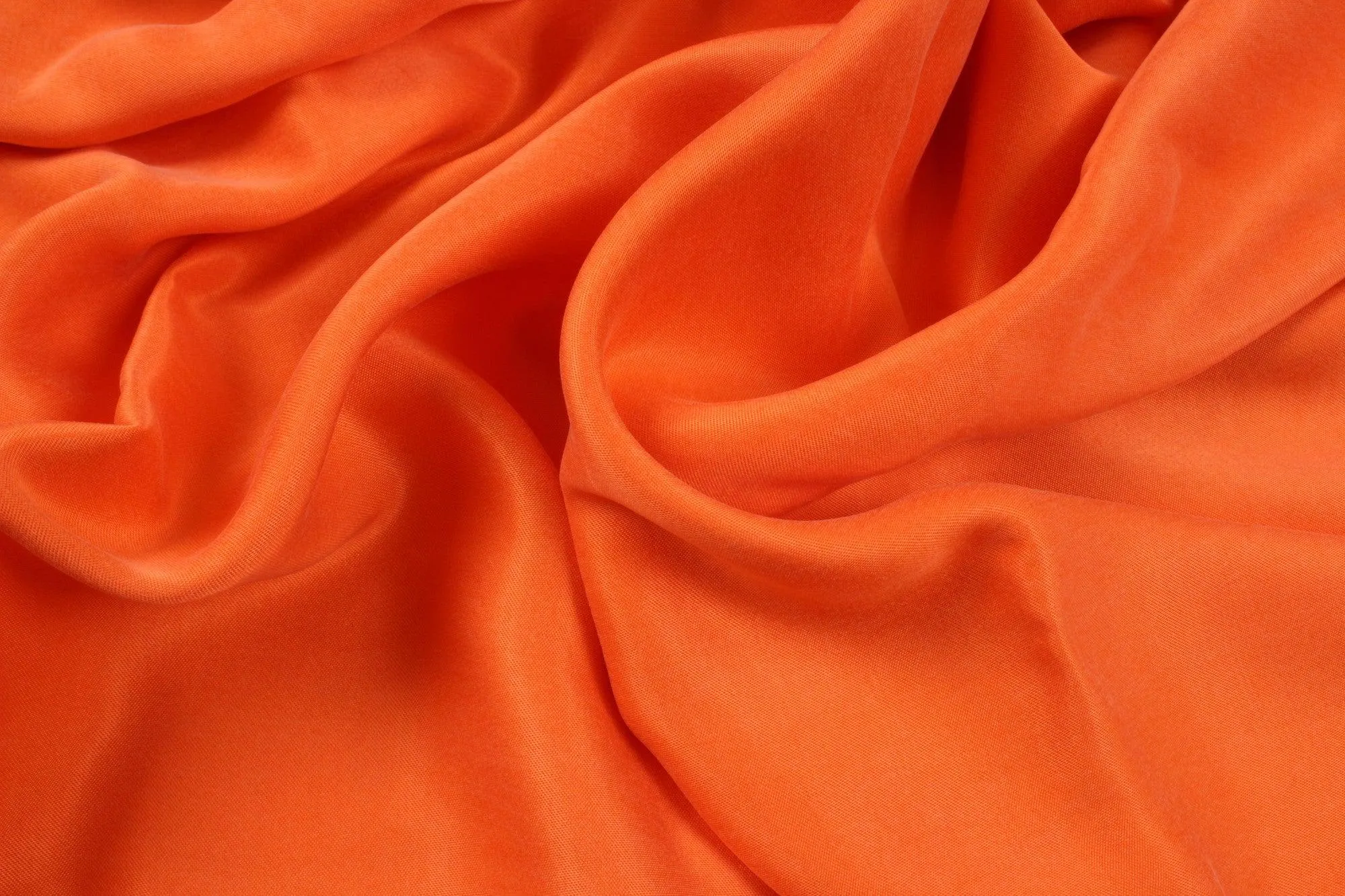 Cupro Viscose Satin Twill, Vegan Certified - Light-weight AQUA