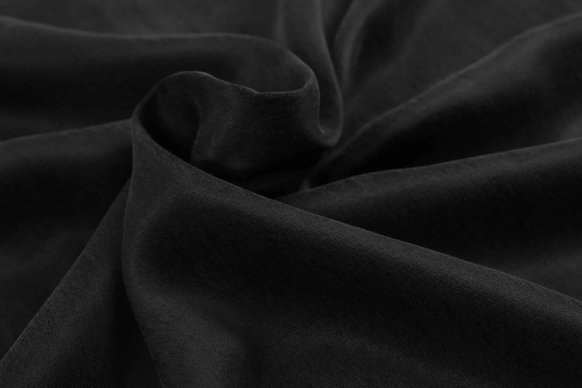 Cupro Viscose Satin Twill, Vegan Certified - Light-weight AQUA