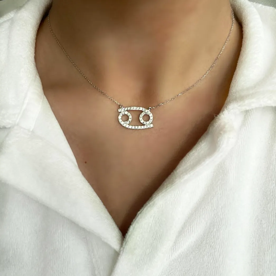 Diamond Zodiac Necklace