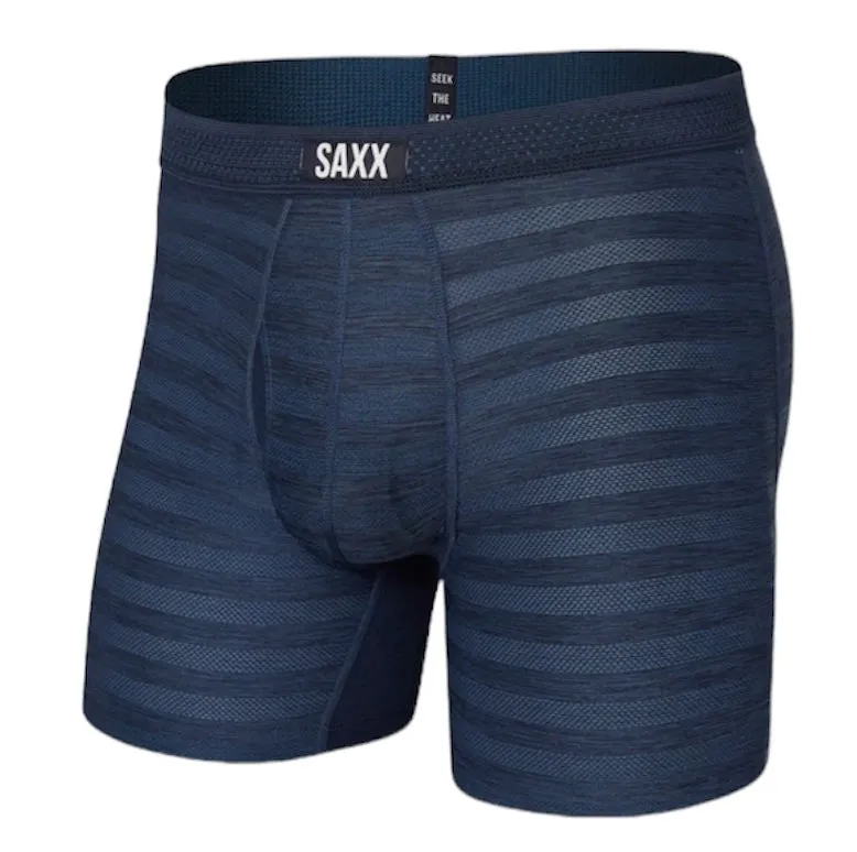 Drop Temp Cooling Mesh Boxer Brief - Dark Denim