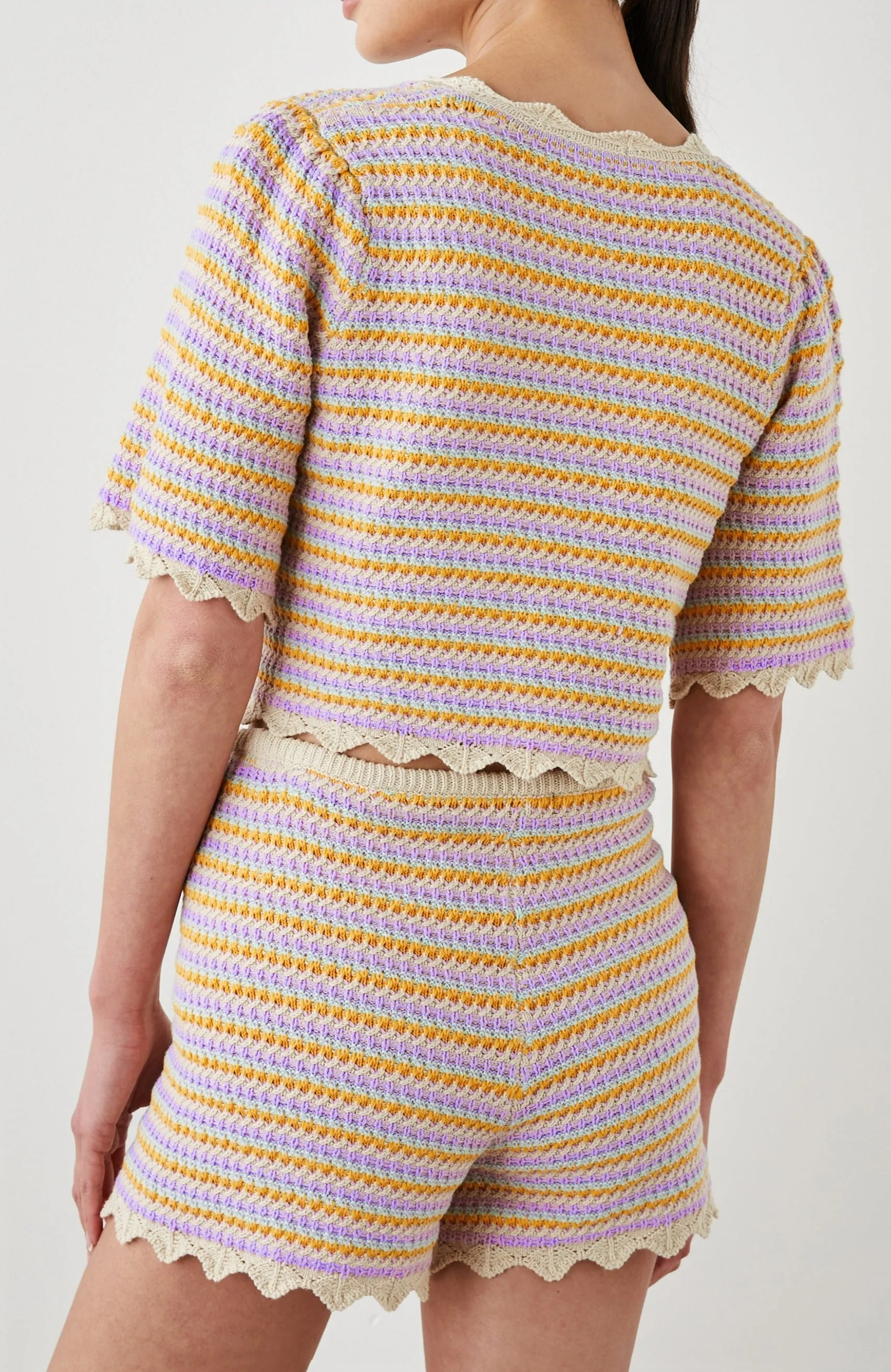 FLORES TOP - PORTO STRIPE