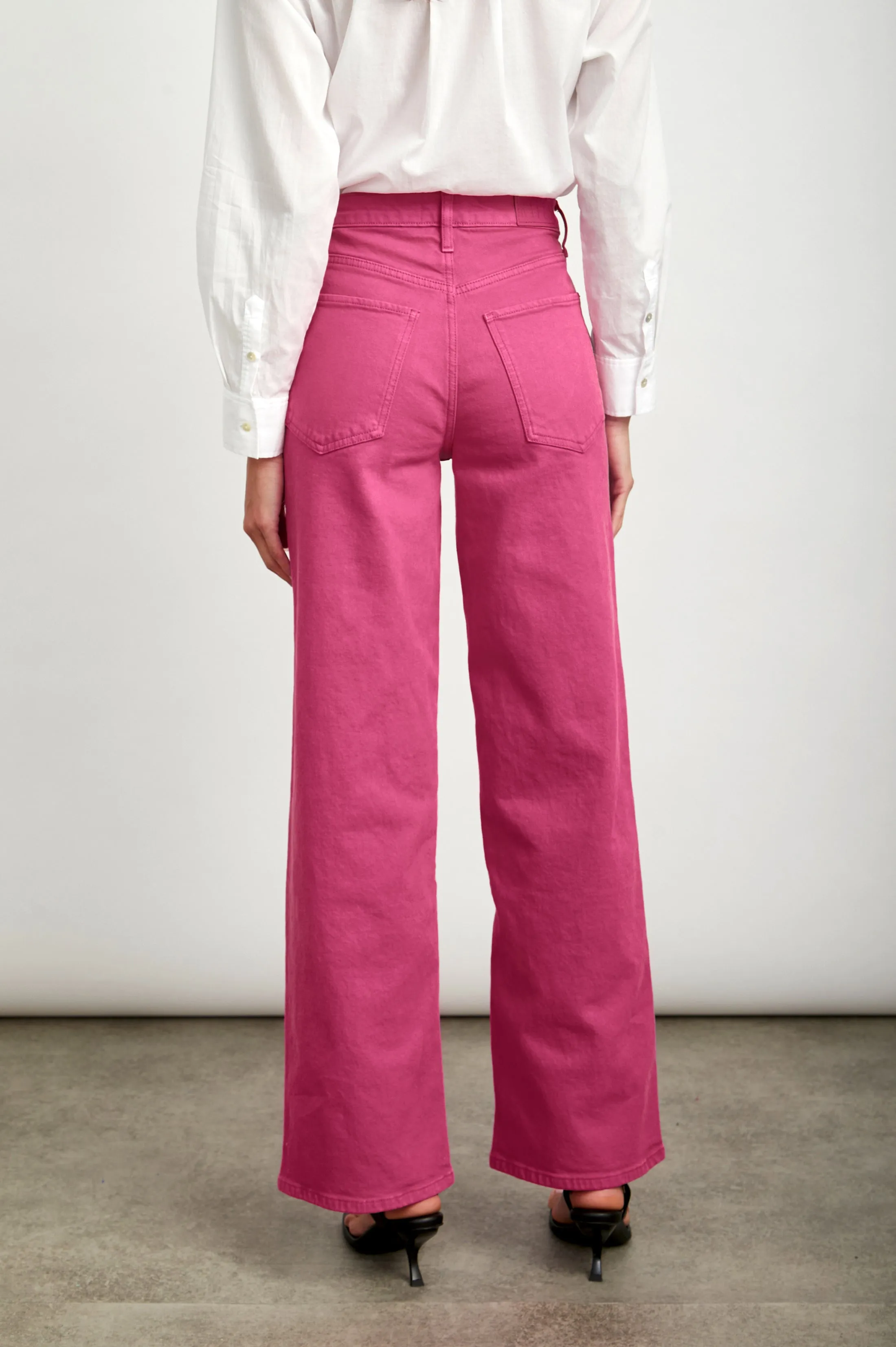 GETTY WIDE LEG - HIBISCUS