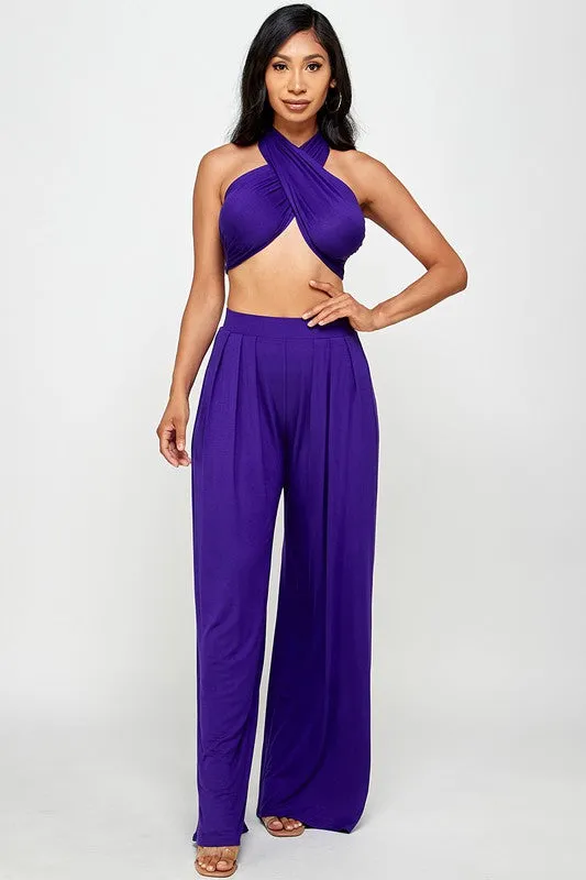 Green Pants Set