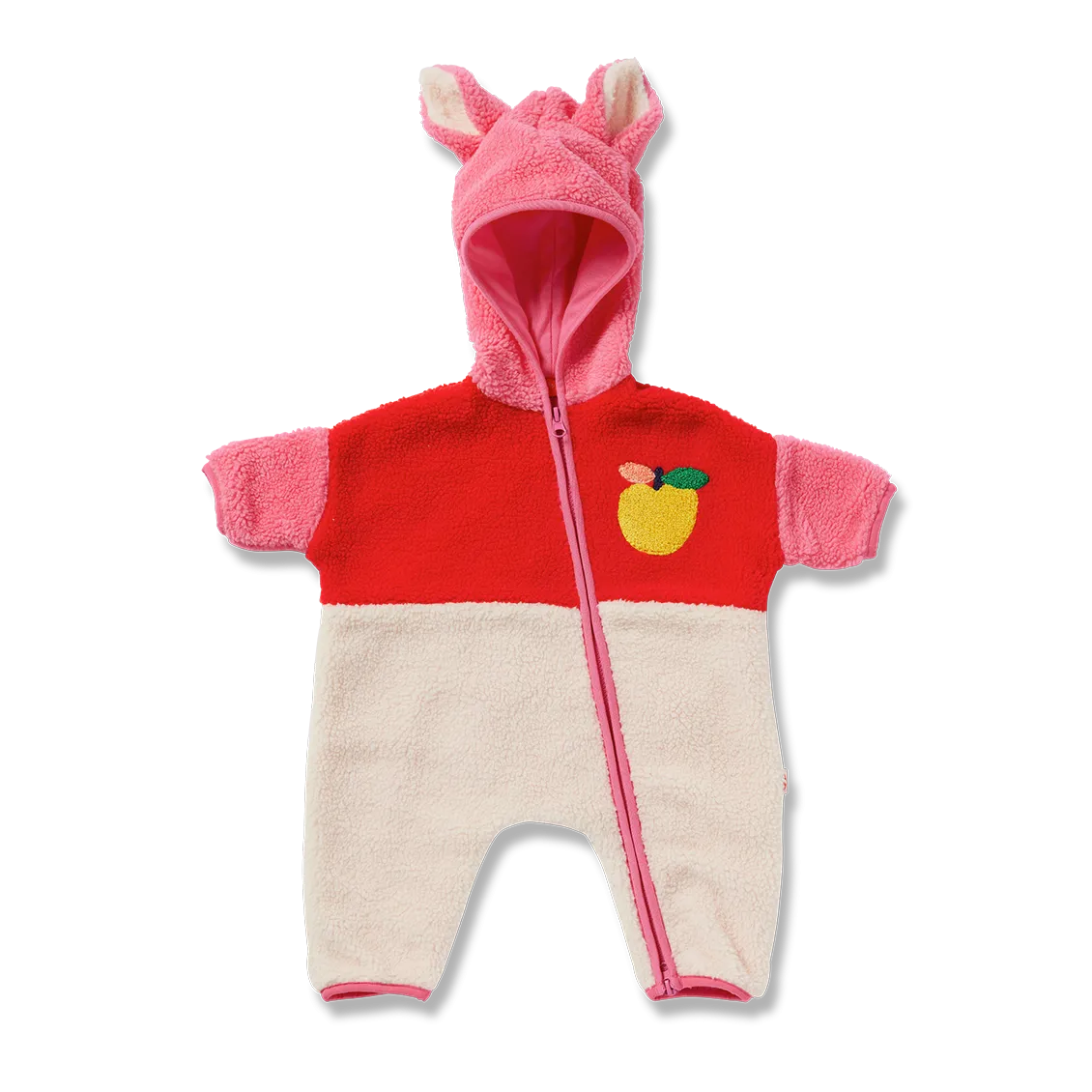 Halcyon Nights Sherpa Roosuit - A Is For Apple Baby