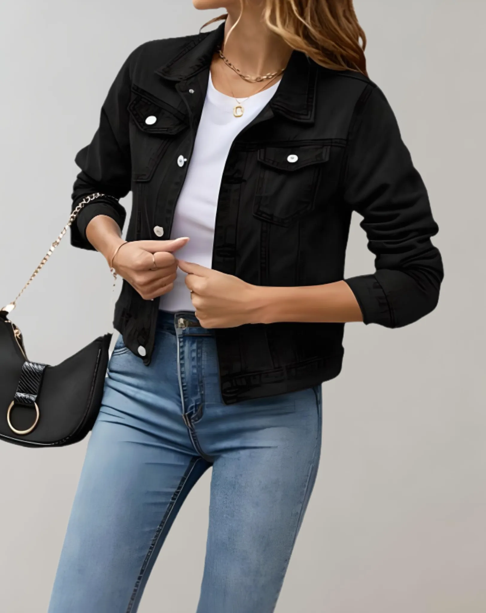 Hannah I Charming Season Button Jacket