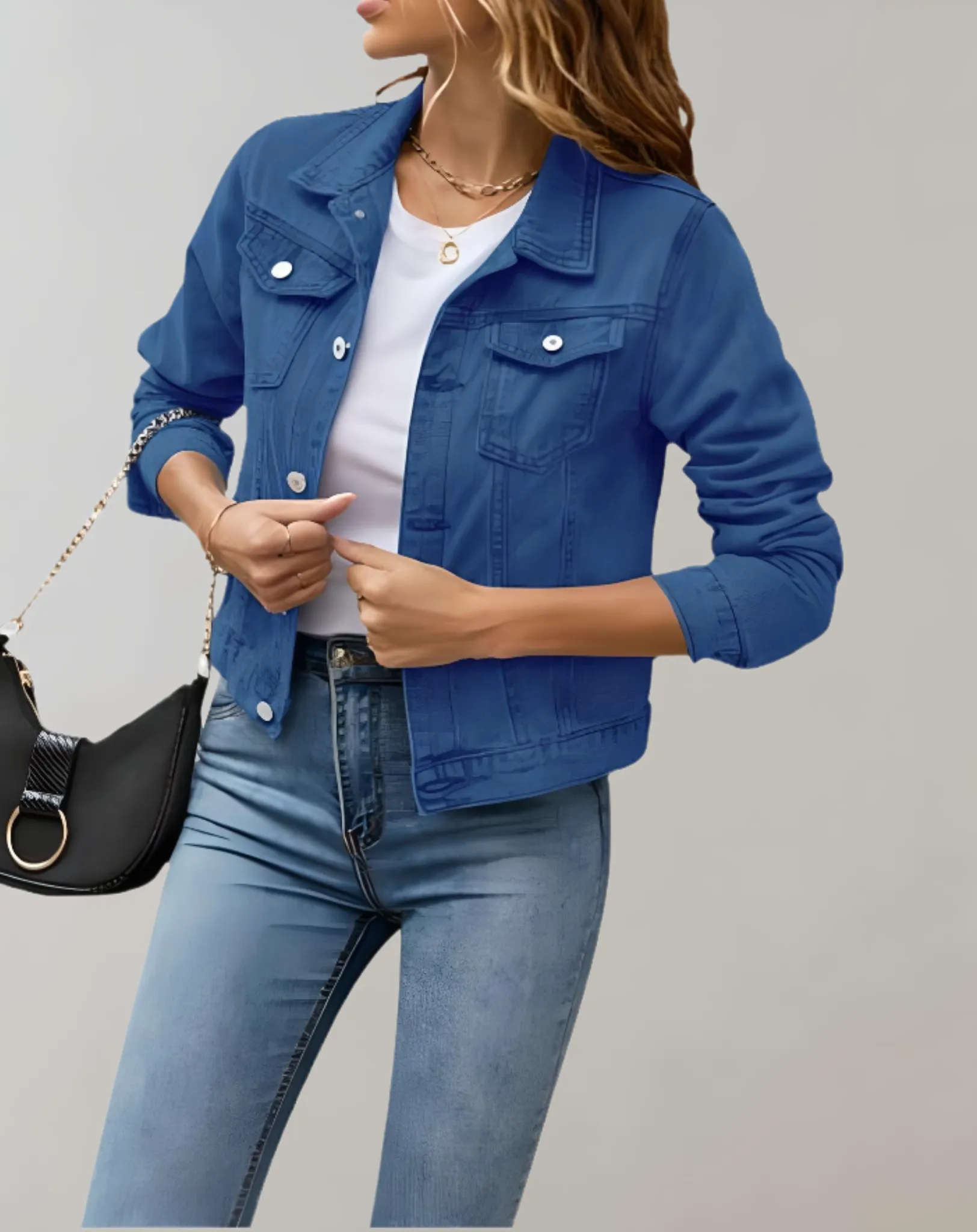 Hannah I Charming Season Button Jacket