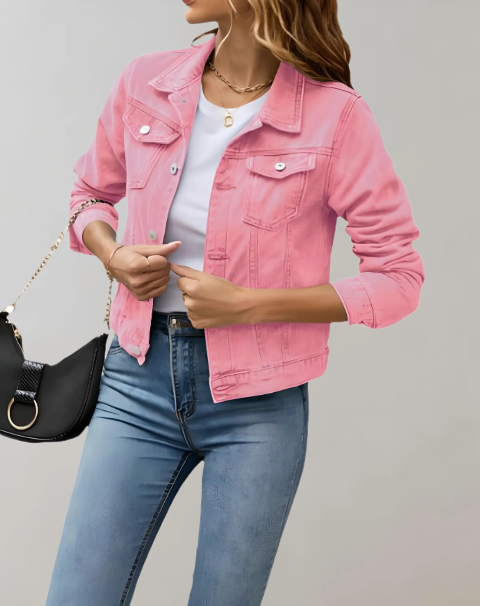 Hannah I Charming Season Button Jacket