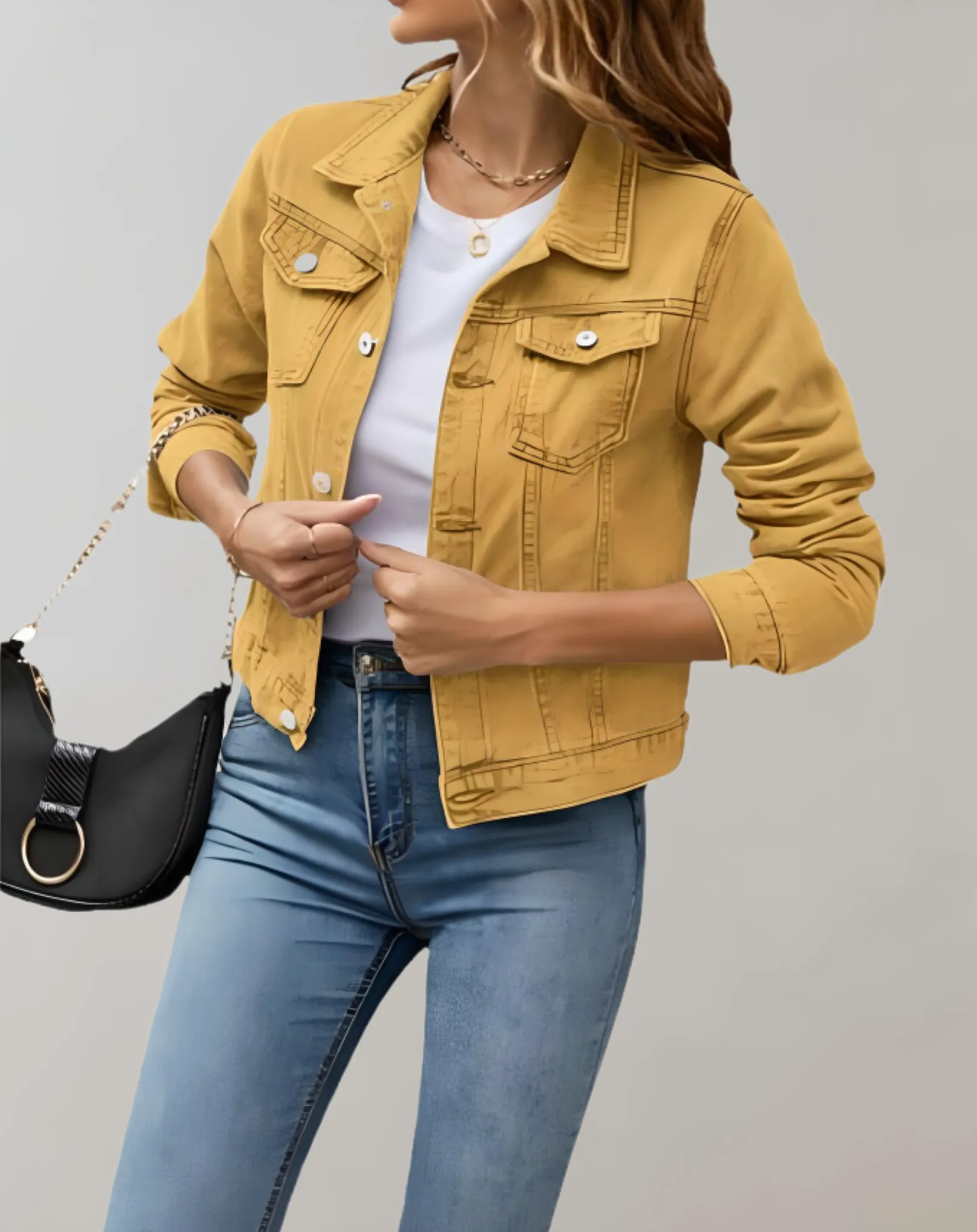 Hannah I Charming Season Button Jacket