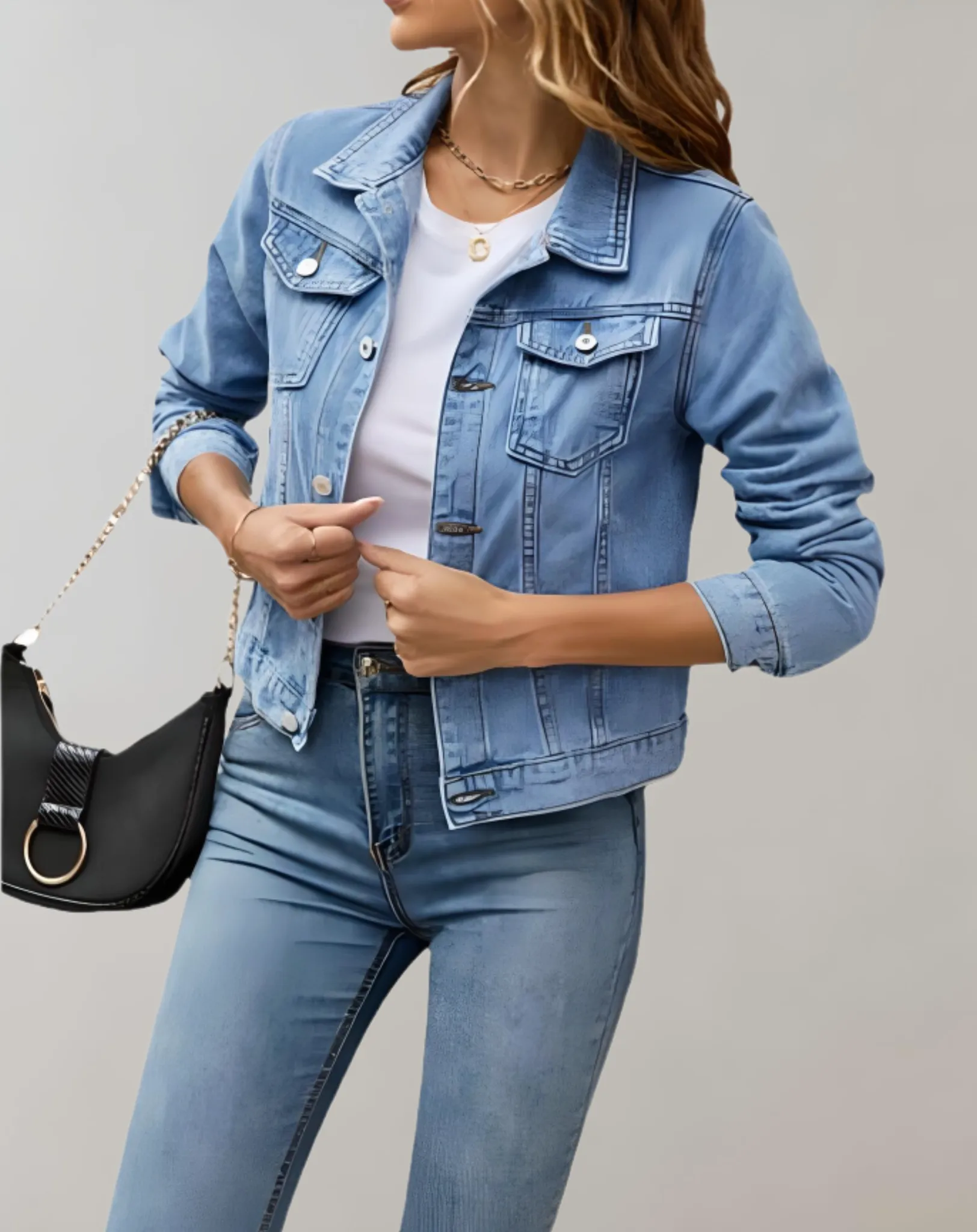 Hannah I Charming Season Button Jacket