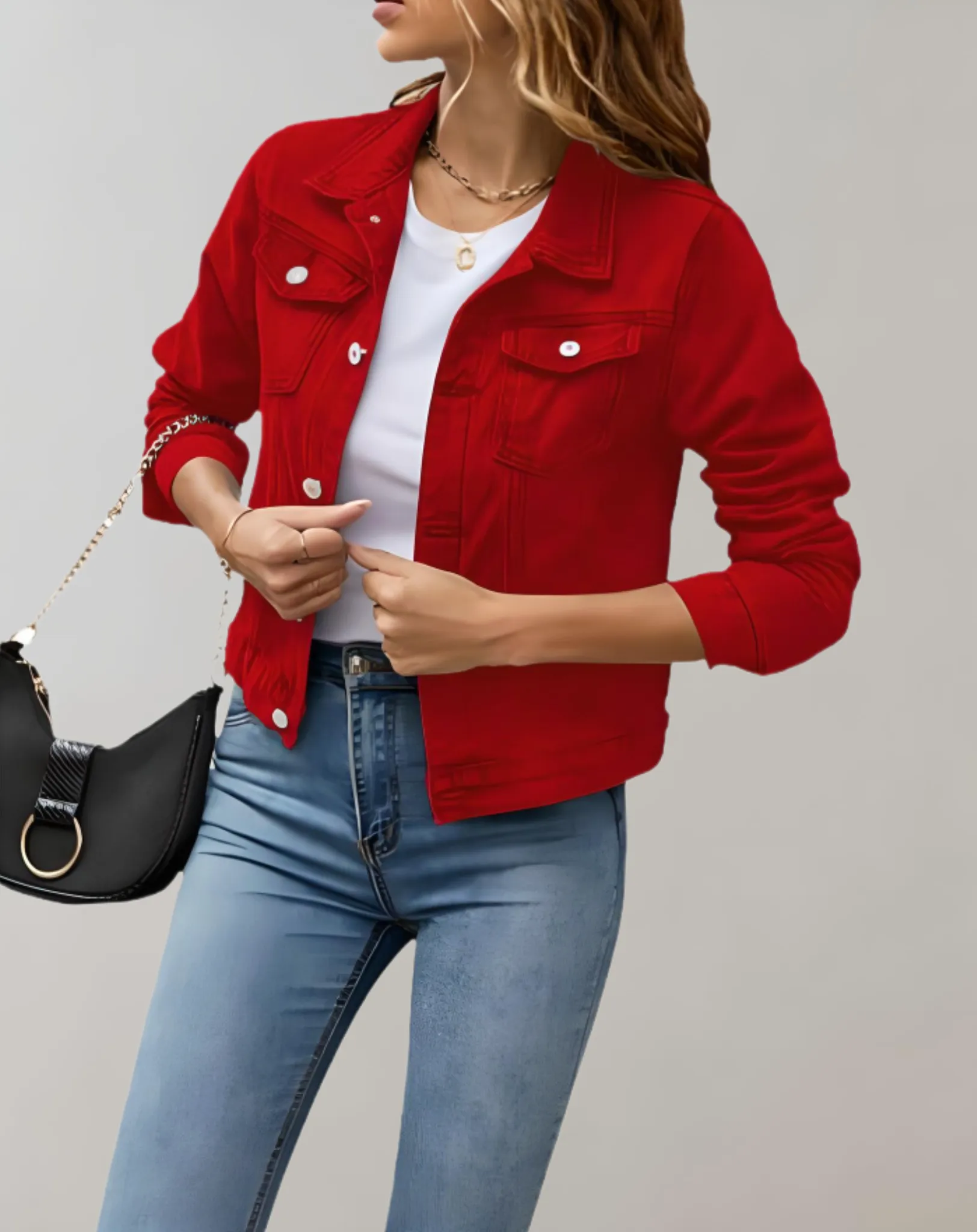 Hannah I Charming Season Button Jacket