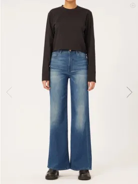 Hepburn Wide Leg Jeans - Vintage Orlena