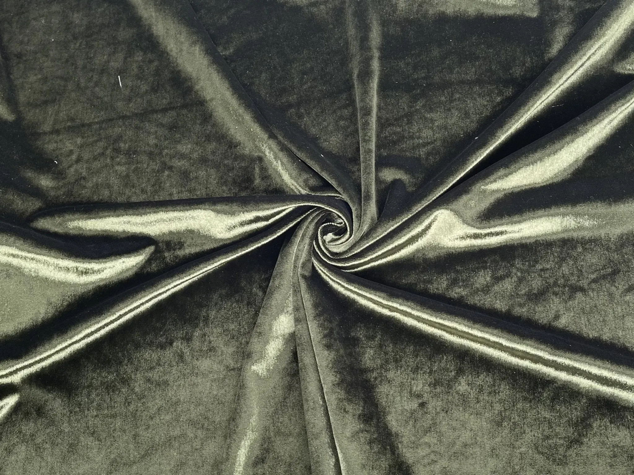 High Steam Stretch Velvet Fabric