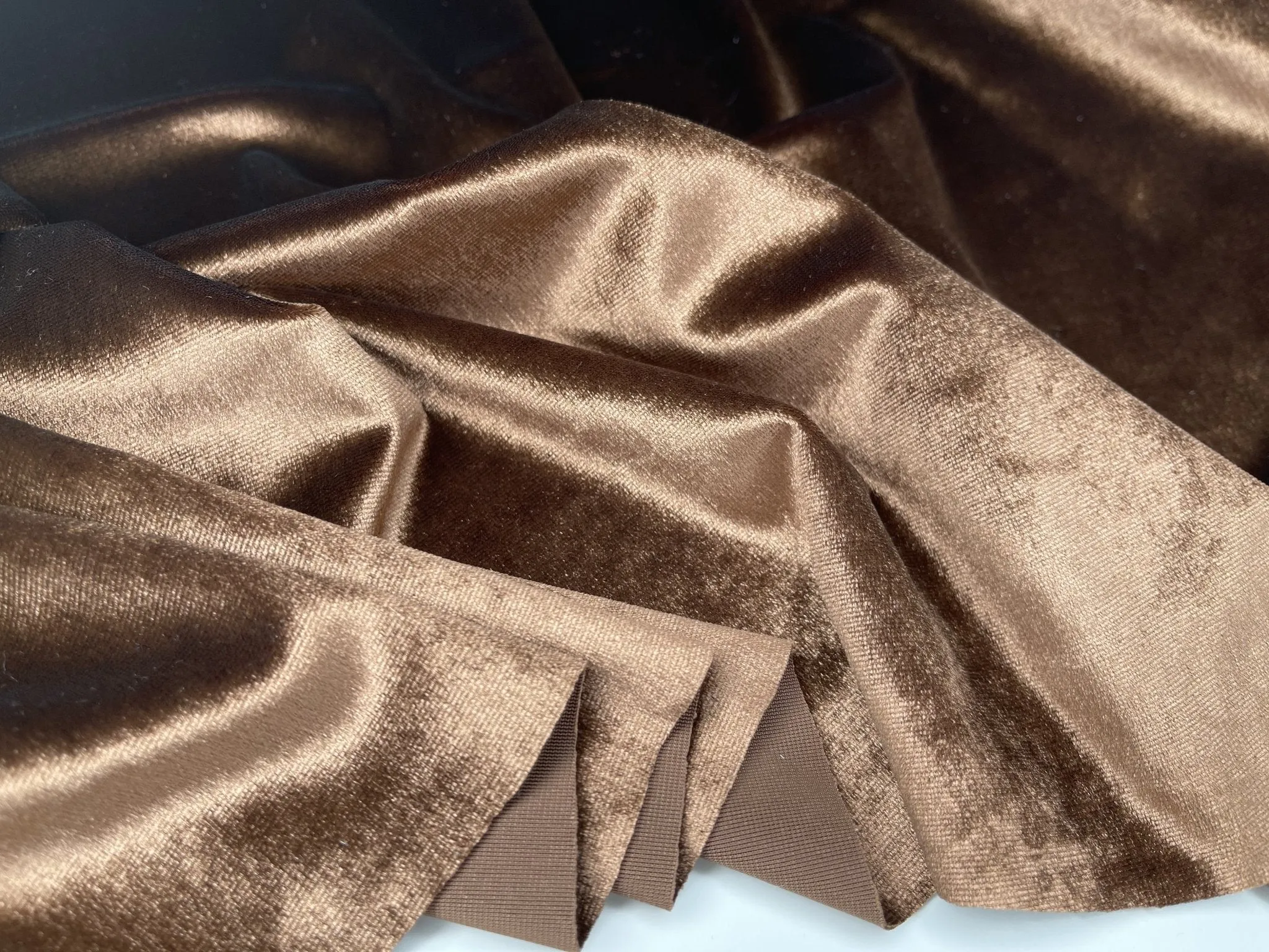 High Steam Stretch Velvet Fabric