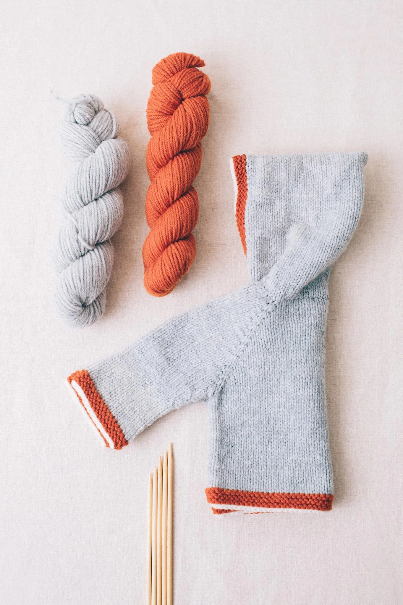hooded cardigan