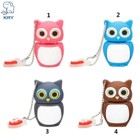 KRY cute cartoon owl USB flash drive memory stick 4GB 8GB 16GB 32GB 64GB U disk USB 2.0 PendrivesUSB flash pen Free Shipping