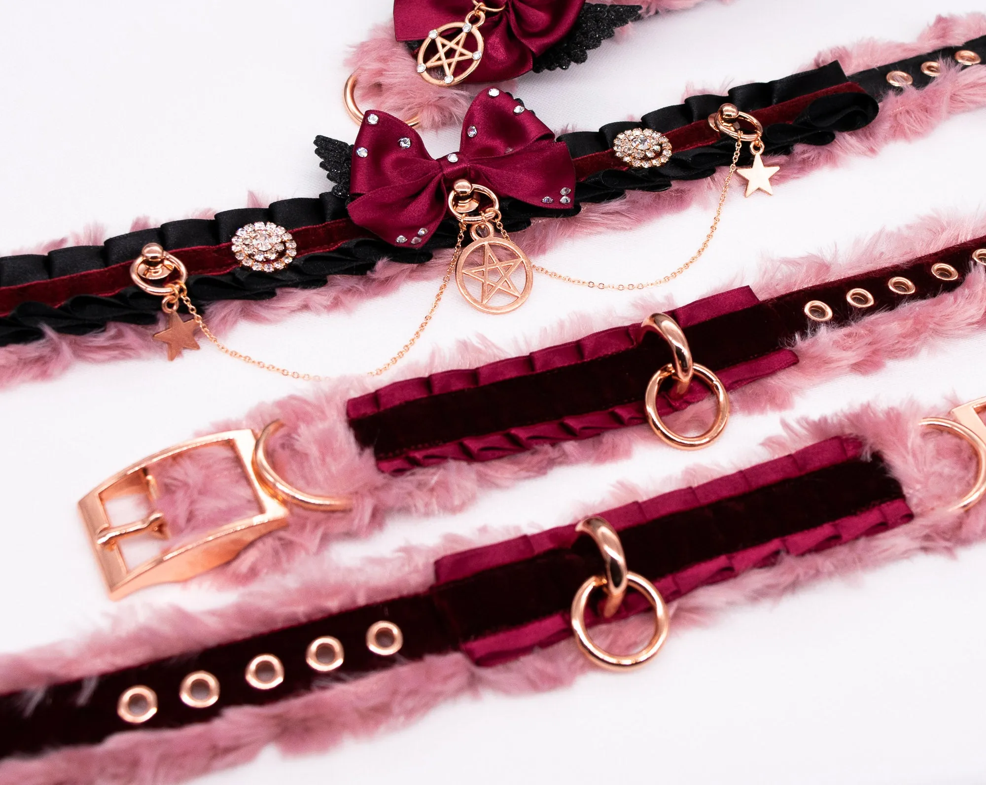 Limited Edition - Luxury Fur Lined BDSM Cuffs