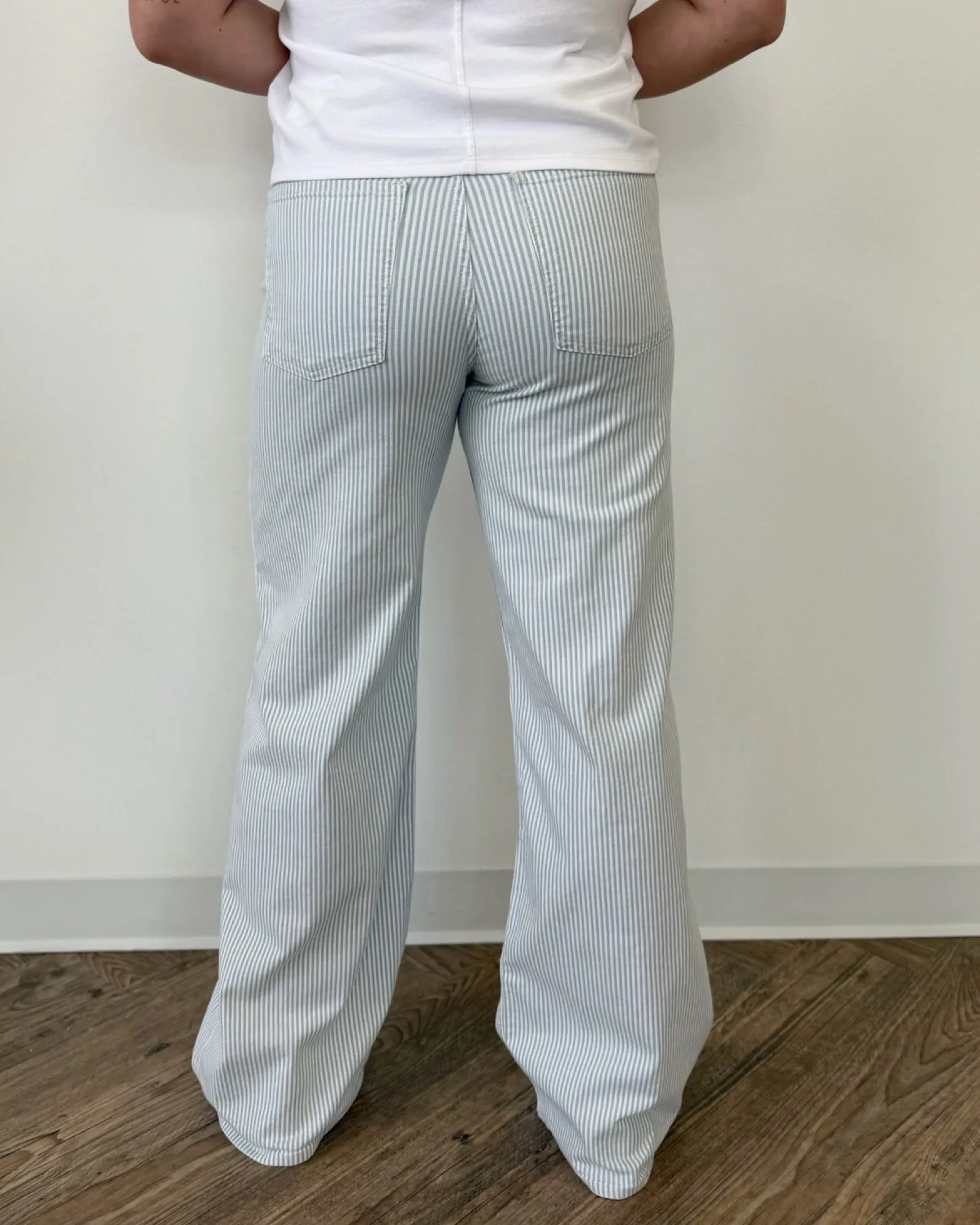Marco Striped Wide Leg Pant