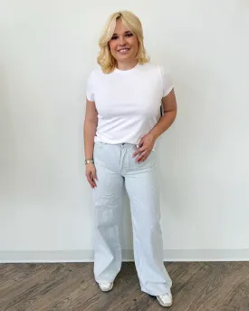 Marco Striped Wide Leg Pant