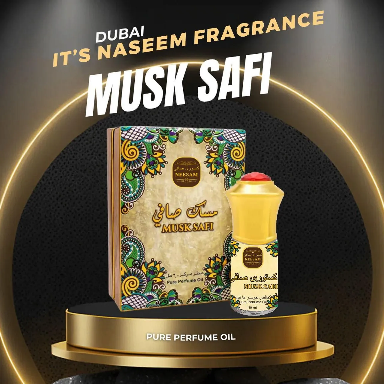  Naseem Musk Safi Pure Perfume Oil Buy 1 Get 2 Free
