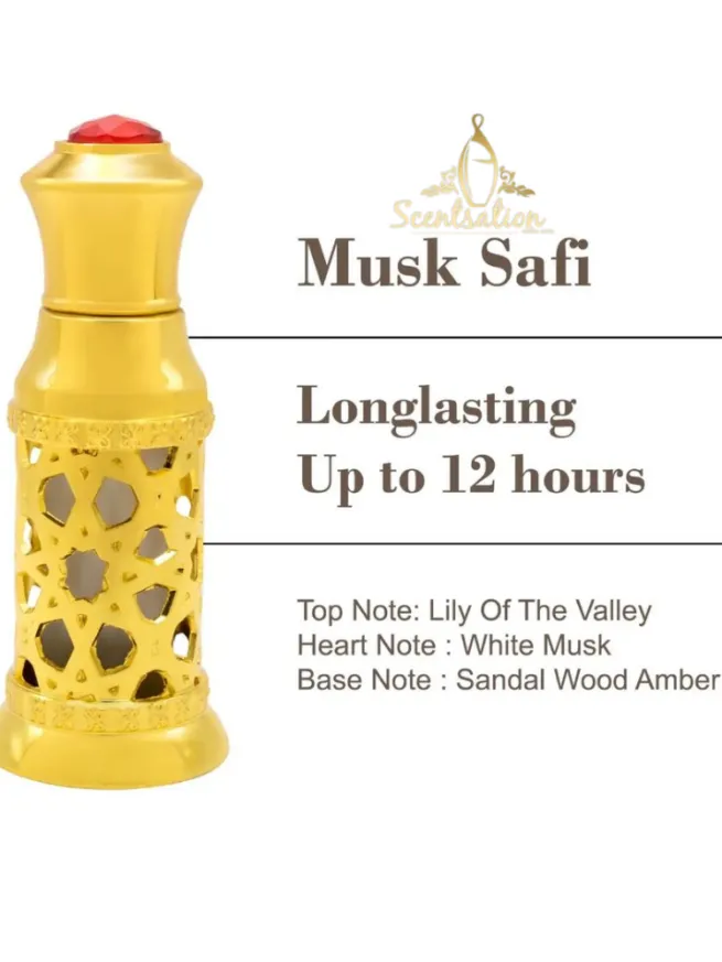  Naseem Musk Safi Pure Perfume Oil Buy 1 Get 2 Free