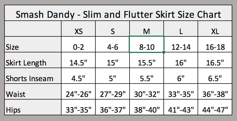 Neon Floral Polka Dot Flutter Golf, Running, Tennis Flower Skort