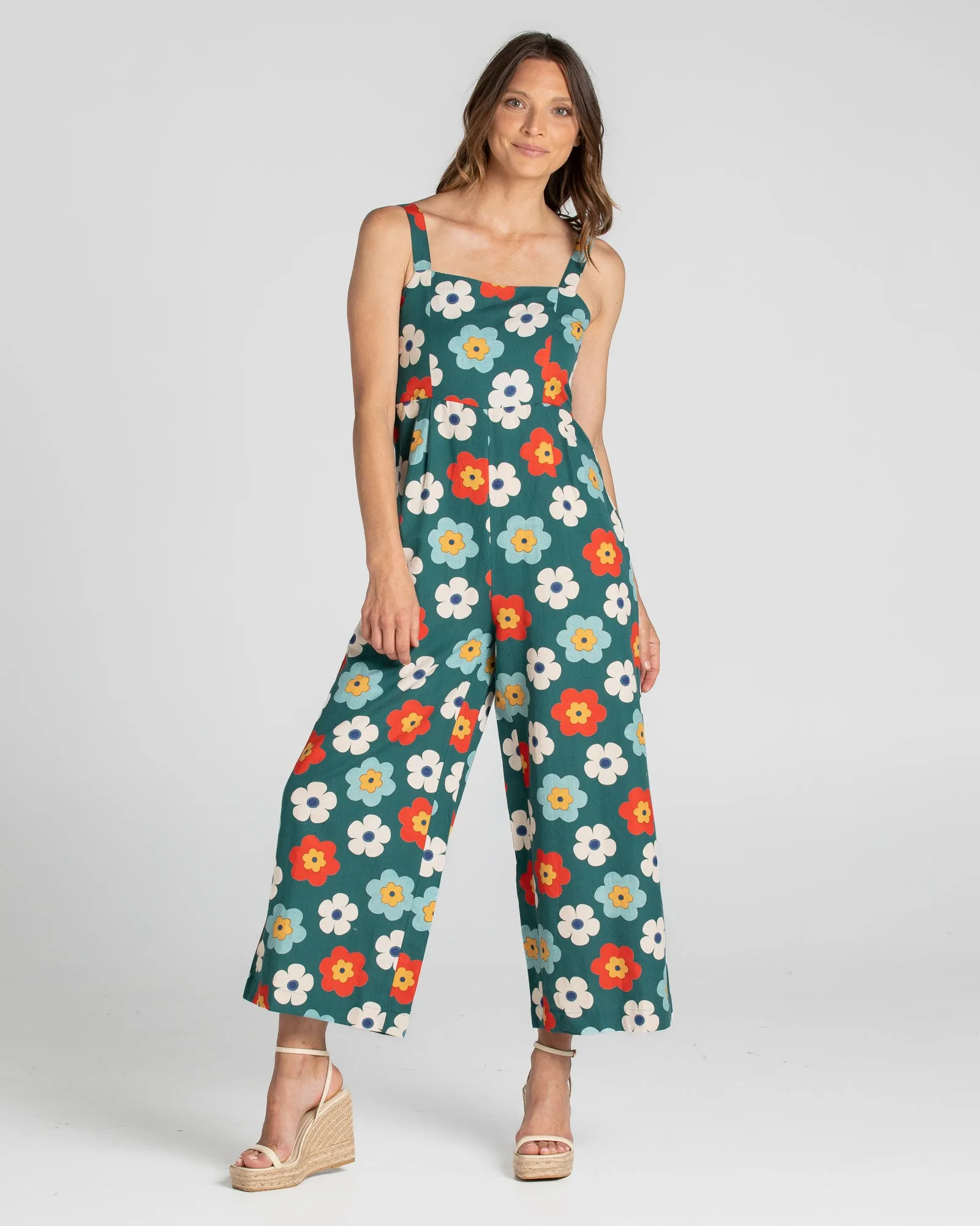 Pondicherry Linen Jumpsuit - Tilly