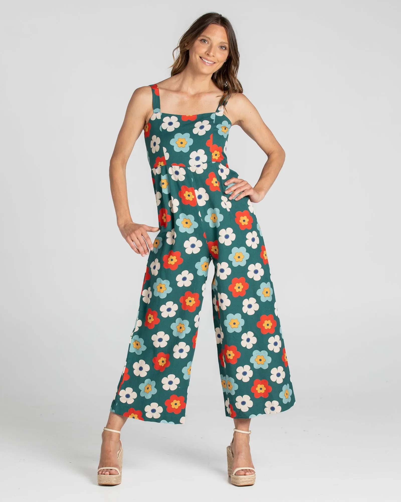 Pondicherry Linen Jumpsuit - Tilly