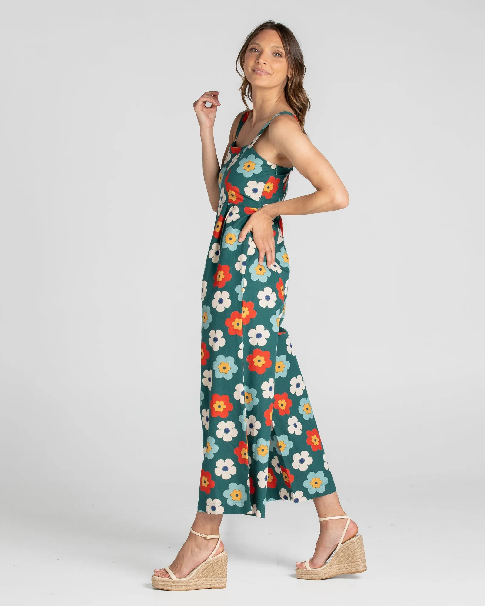 Pondicherry Linen Jumpsuit - Tilly
