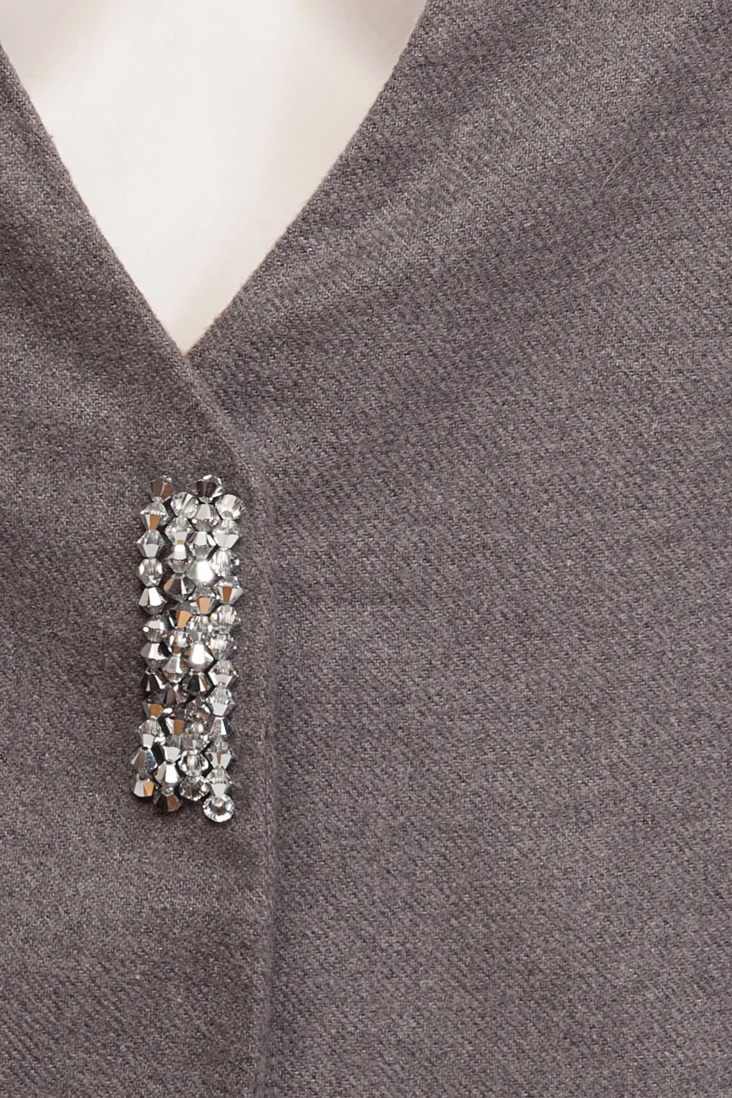Premium Gray Rafflesia Cashmere Blazer for Men