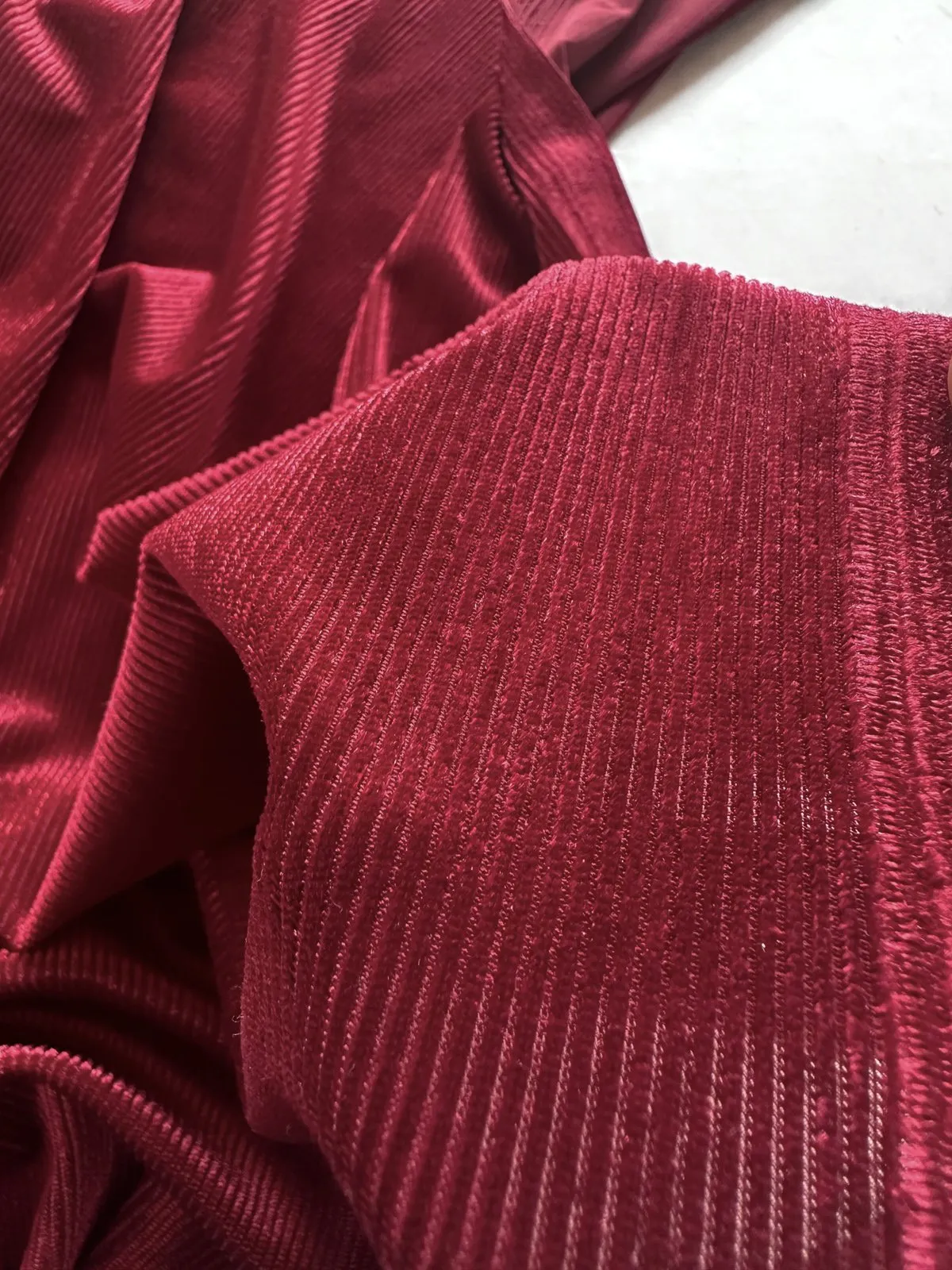 Ruby Cord Velvet Spandex