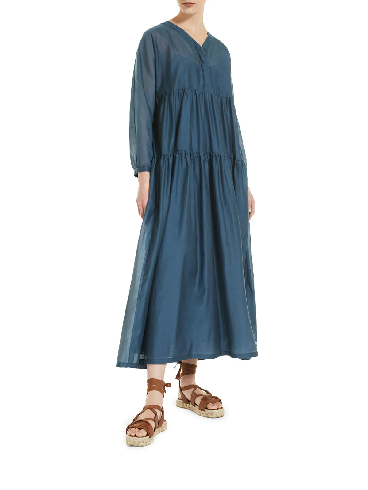 'S Max Mara Sesamo V-Neck Dress