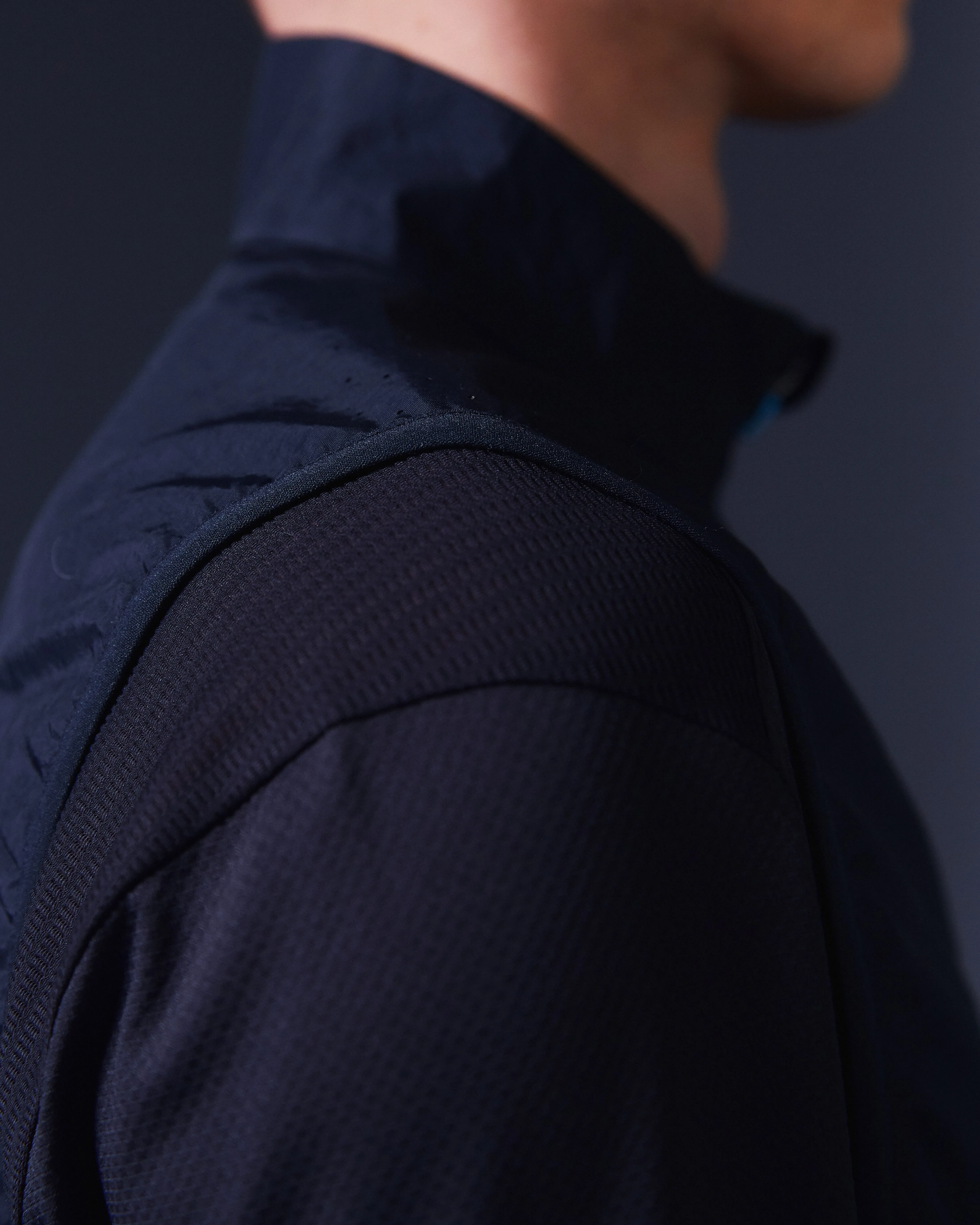 SRG 01 Run Gilet - Black/Blue